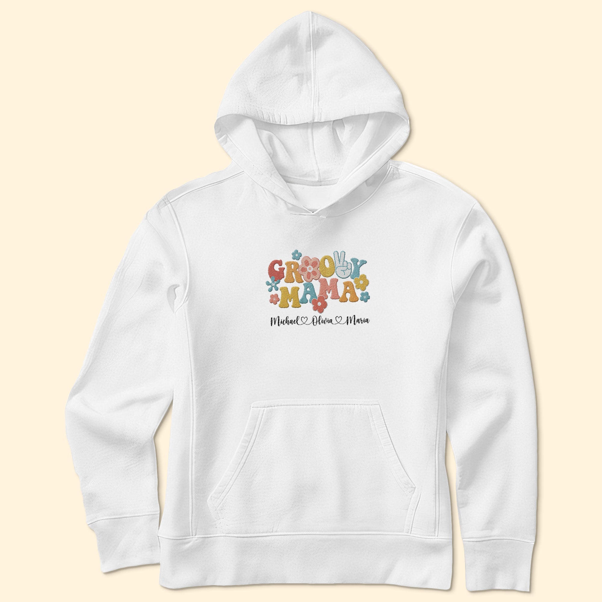 Groovy Mama - Custom Embroidered Sweatshirt