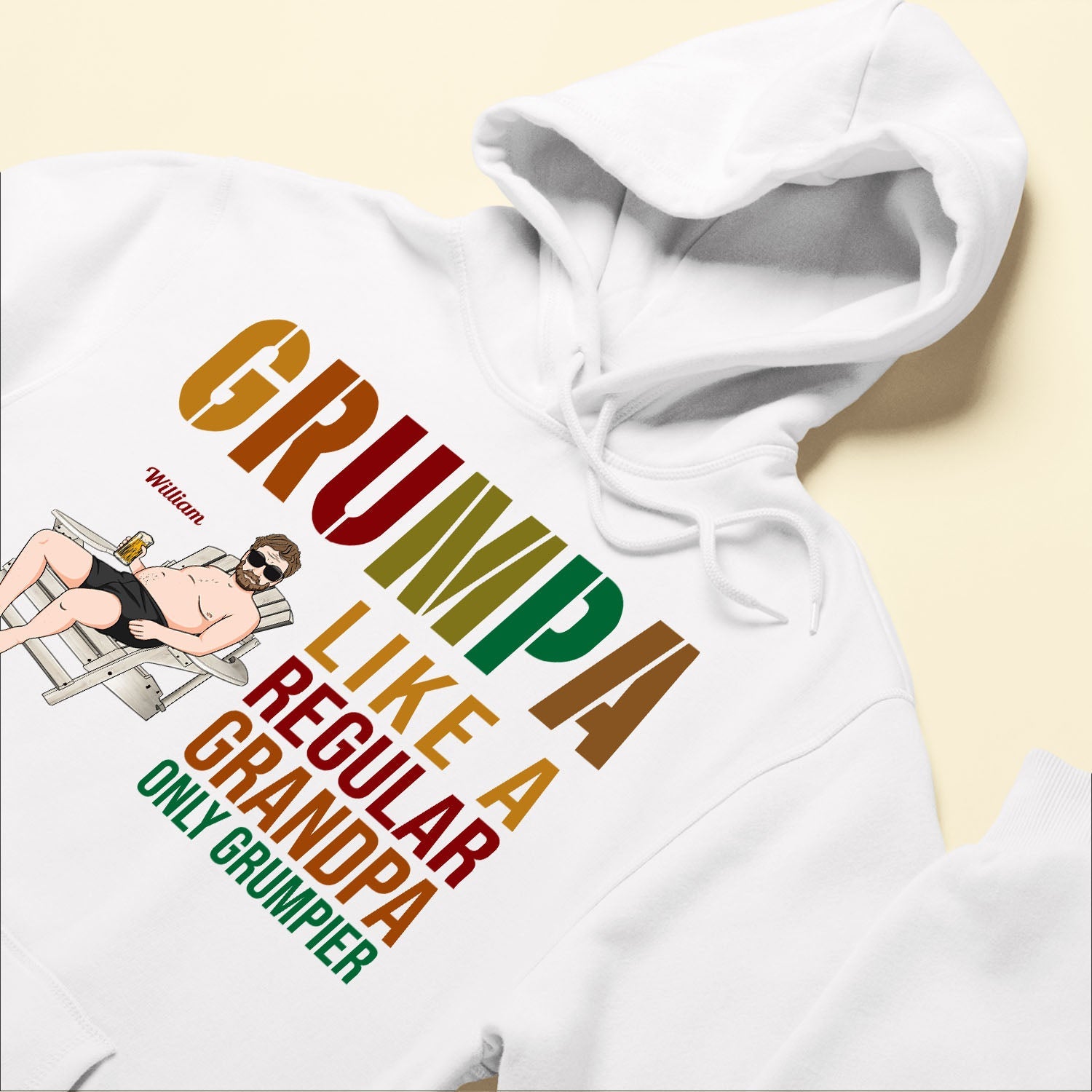 Grumpa Like A Regular Grandpa - Personalized Shirt - Father's Day Gift For Grandpa, Grandfather