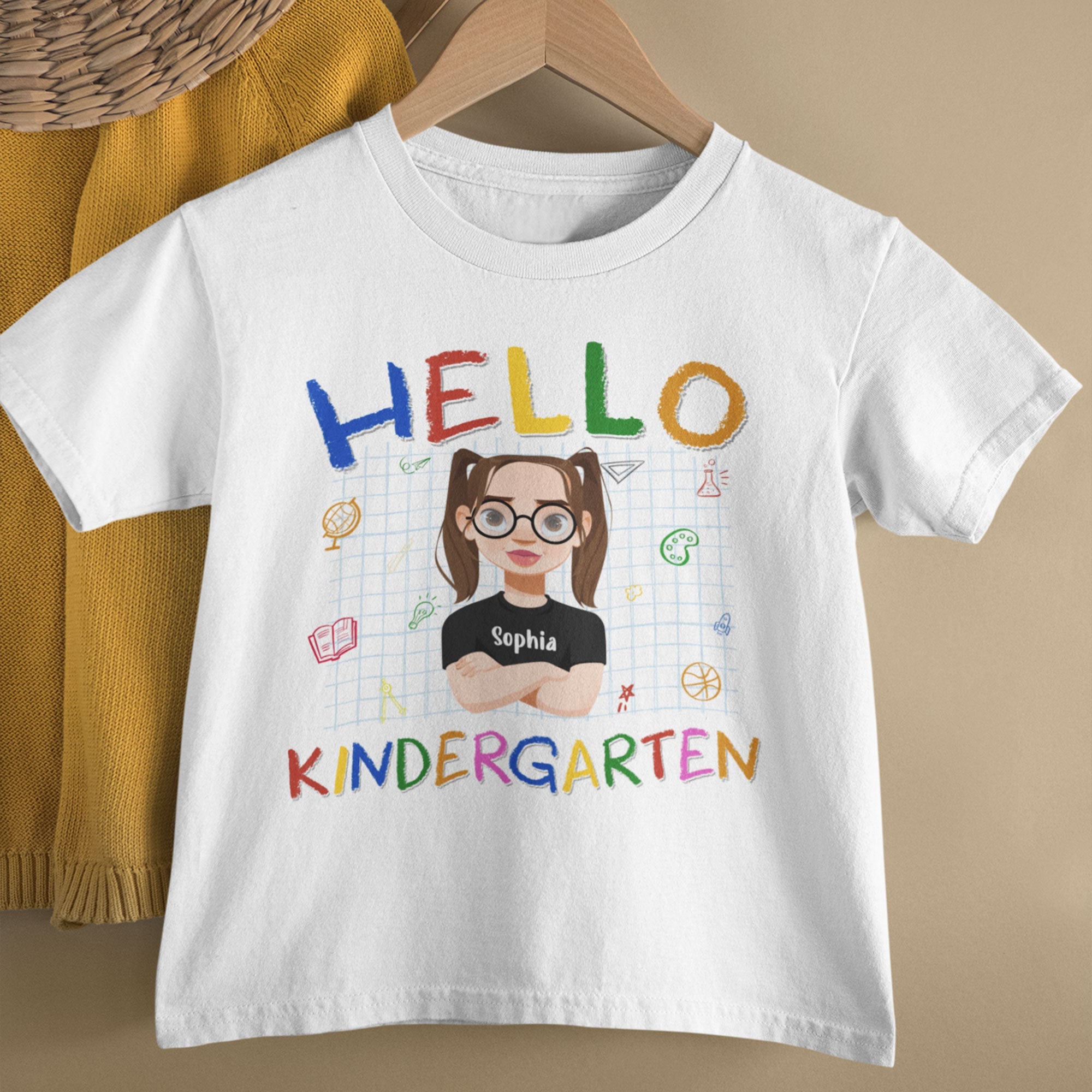 Hello Grade School - Personalized Shirt