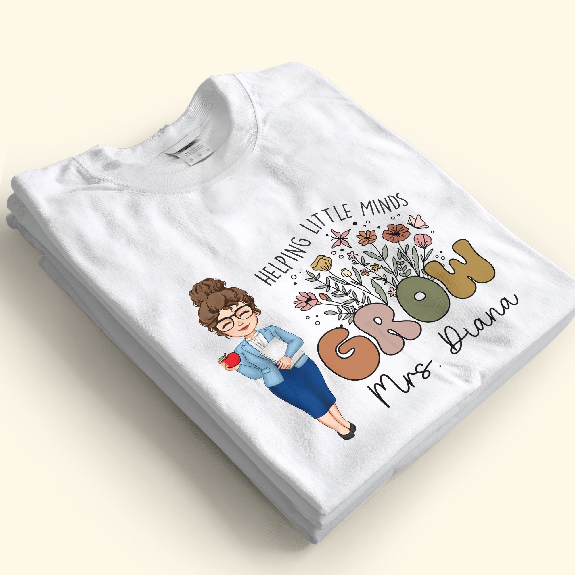 Helping Little Minds Grow - Personalized Shirt