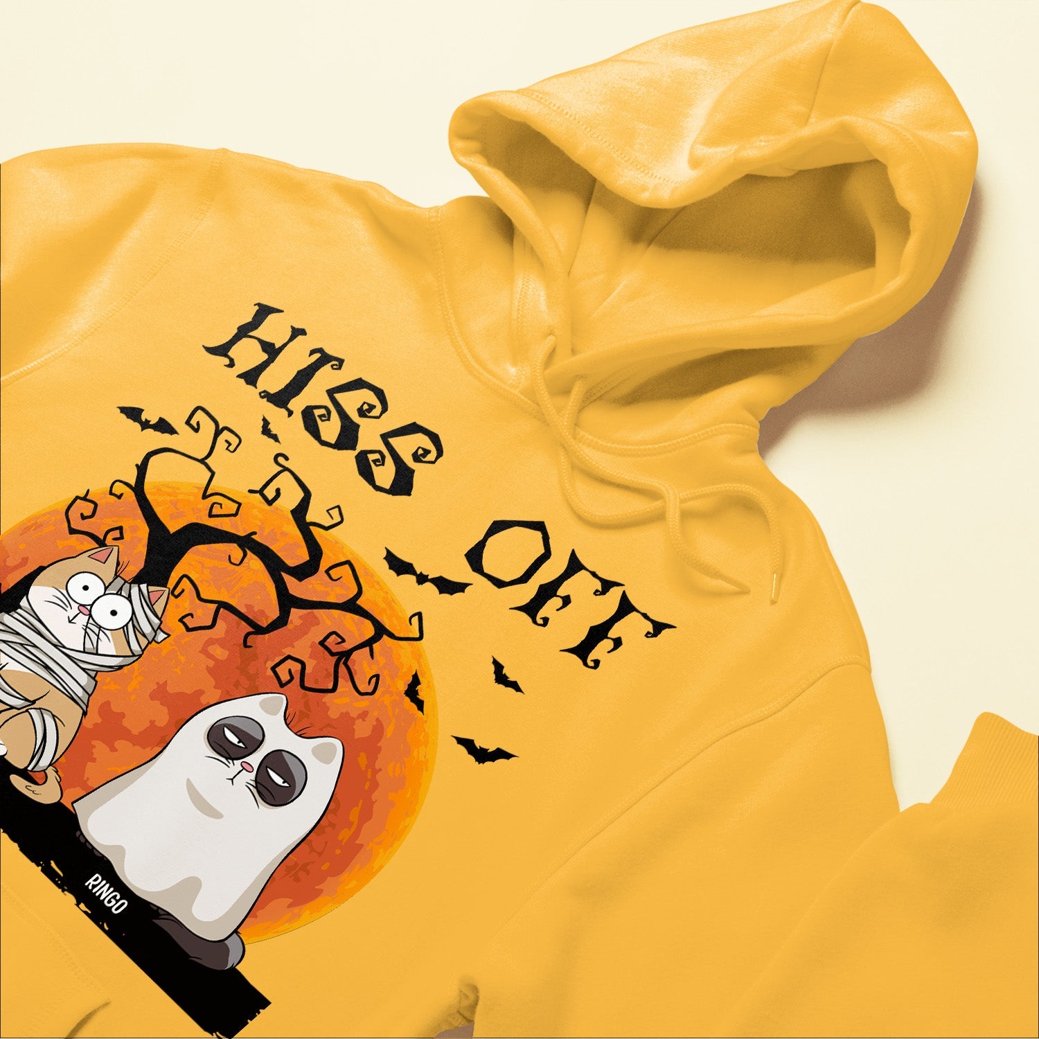 Hiss Off Cats Halloween - Personalized Shirt