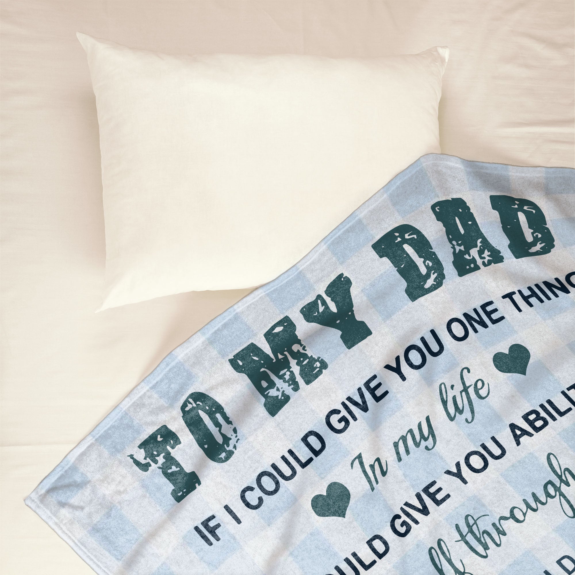 How Special You Are To Me Daddy - Personalized Blanket