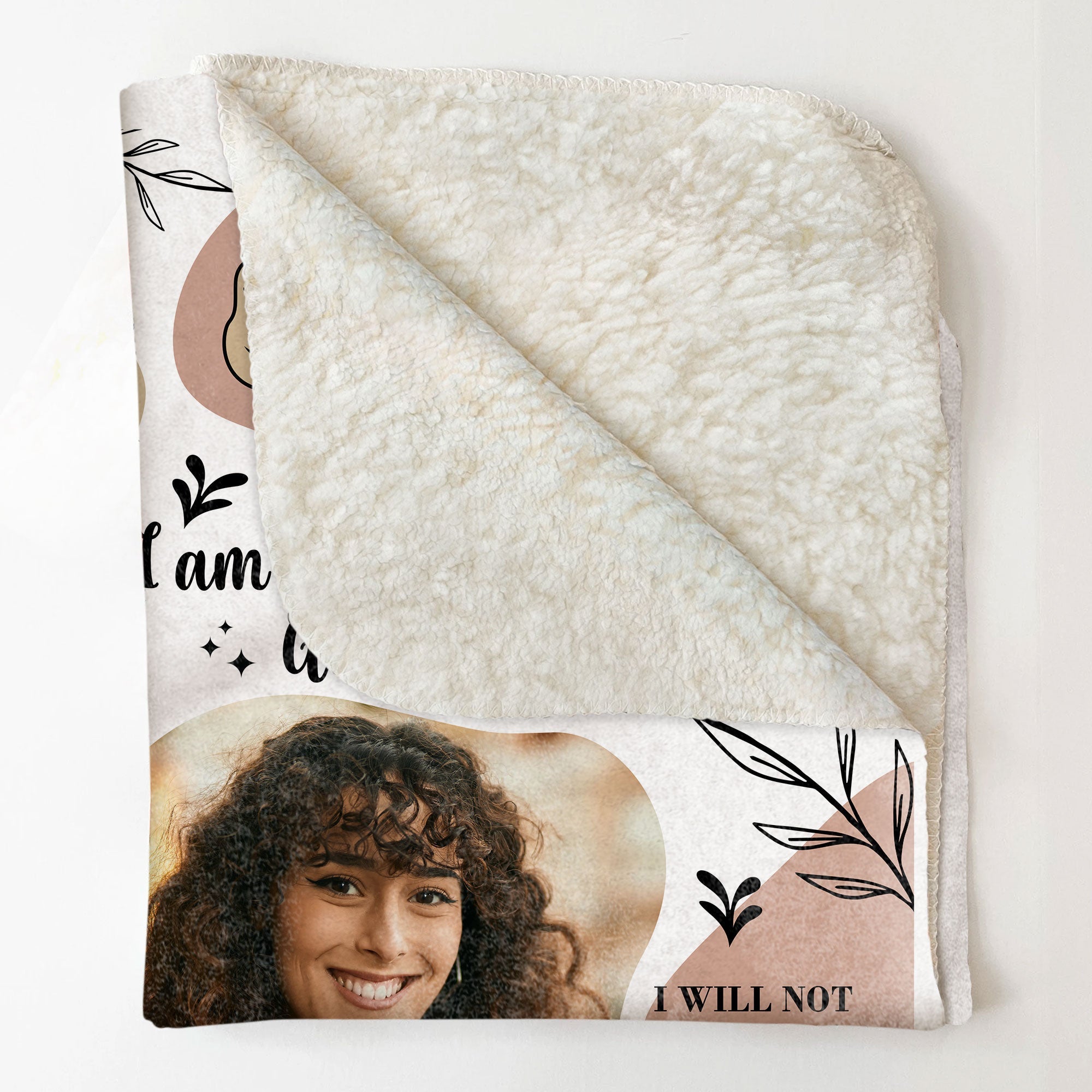 I Am A Child Of God Christian Gift - Personalized Photo Blanket