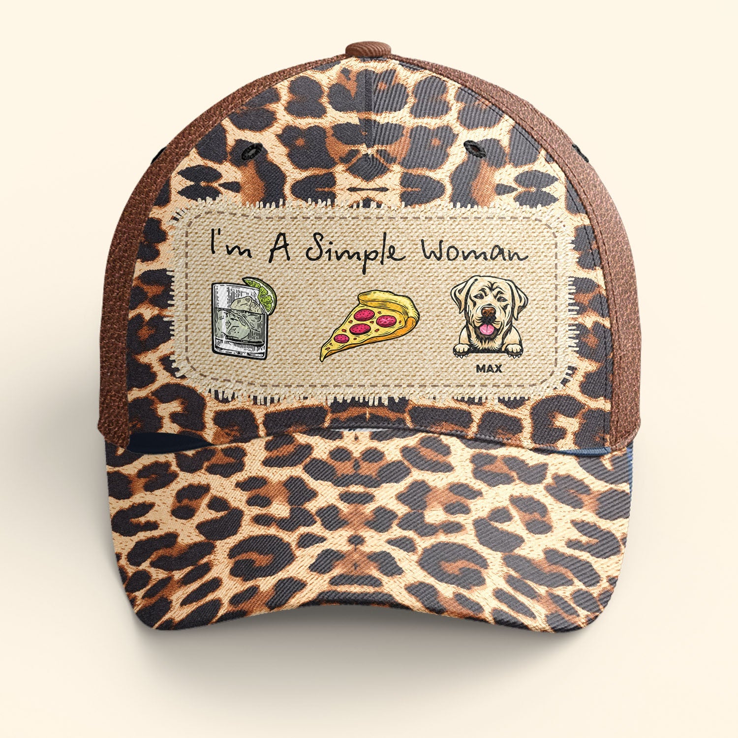 I Am A Simple Woman - Personalized Classic Cap