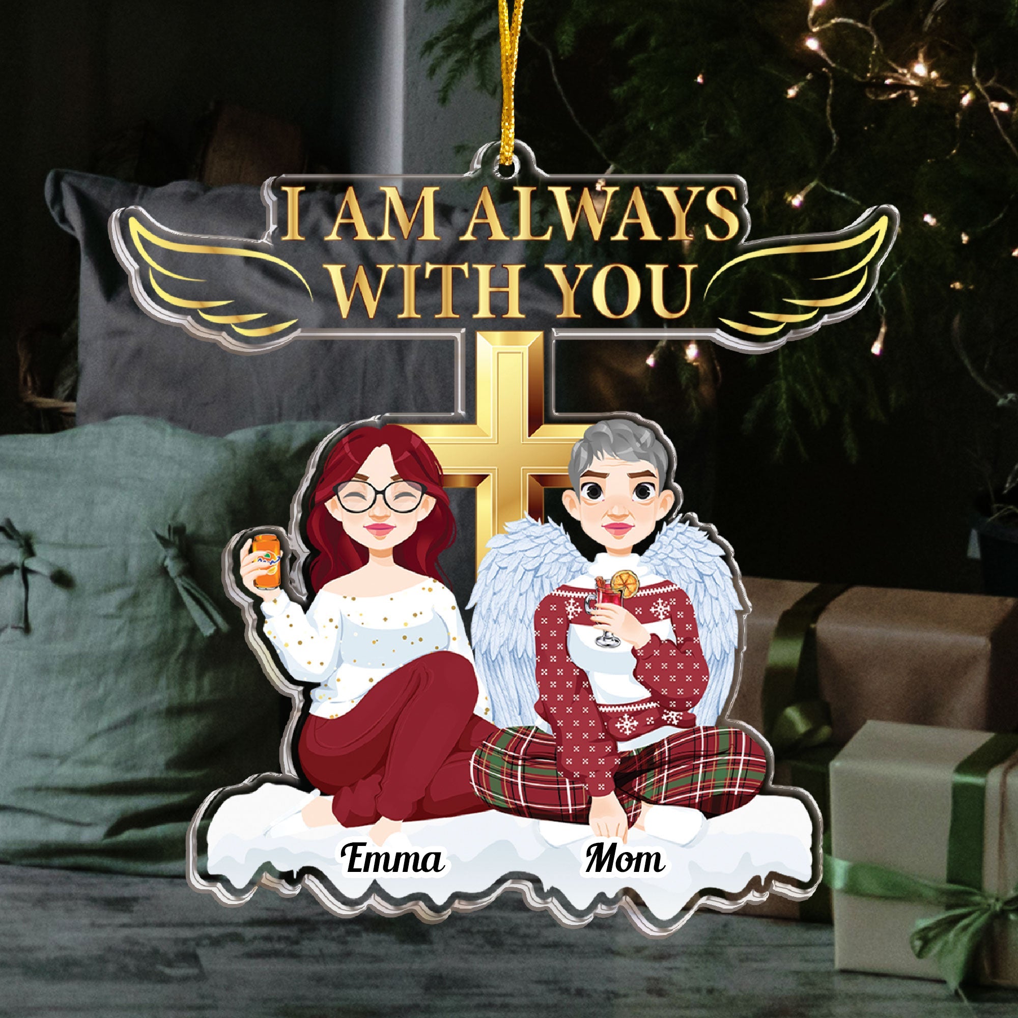 I Am Always With You - Personalized Acrylic Ornament