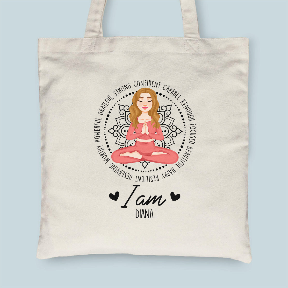 I Am - Personalized Tote Bag