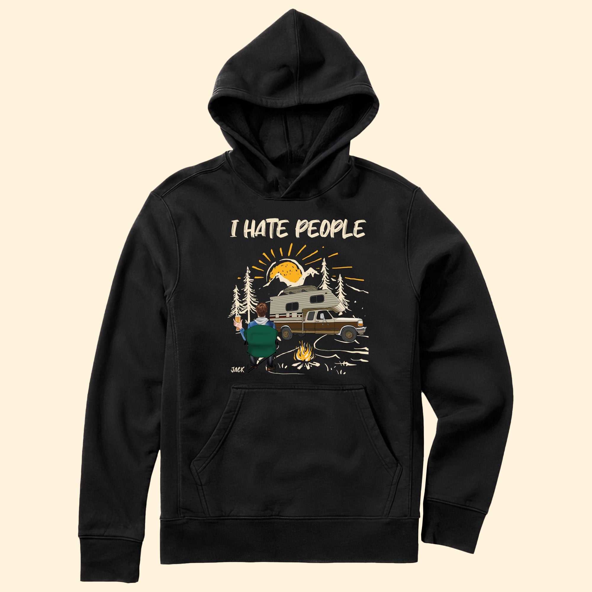 I Hate People Camping - Personalized Shirt