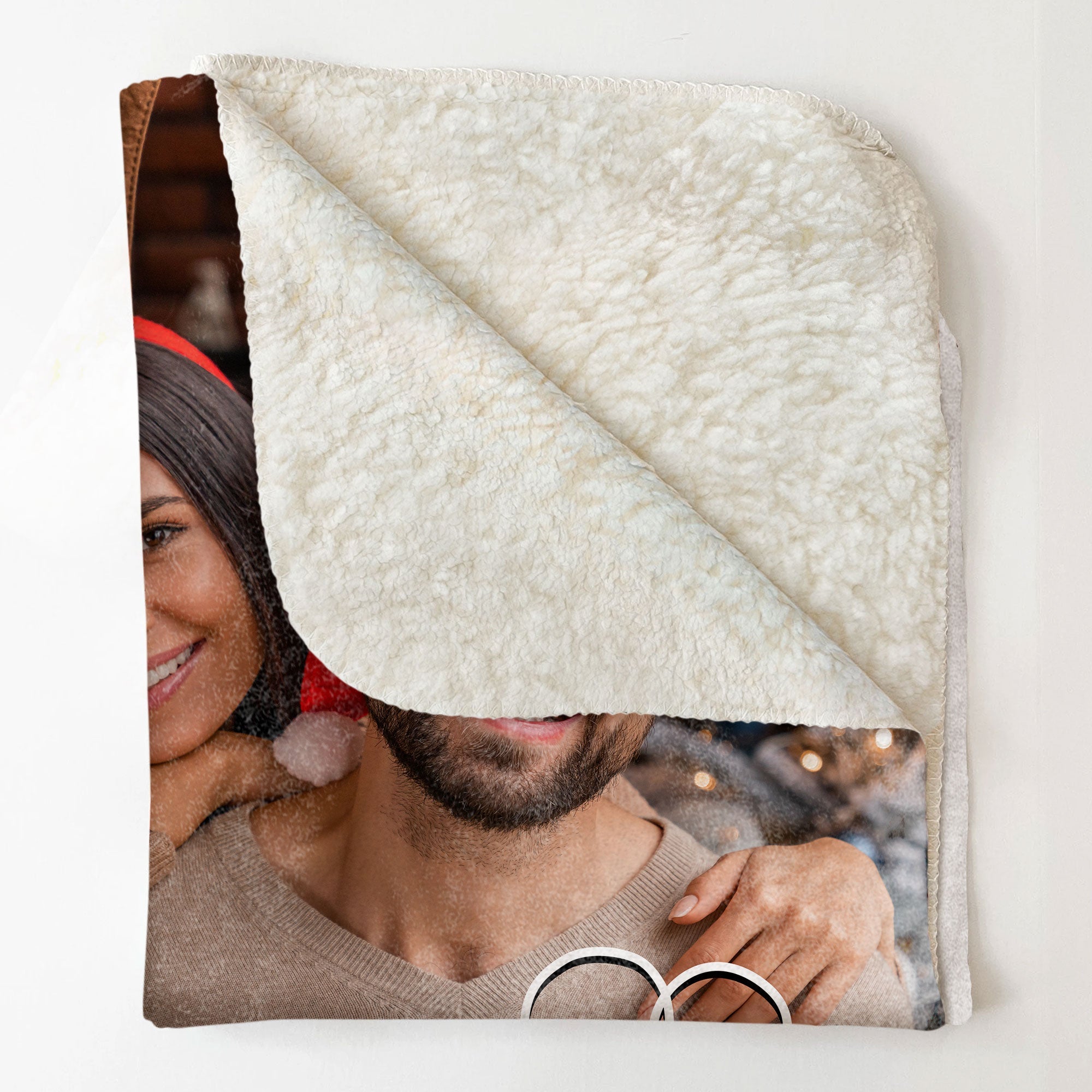 I Hope Every Time You Snuggle - Personalized Photo Blanket