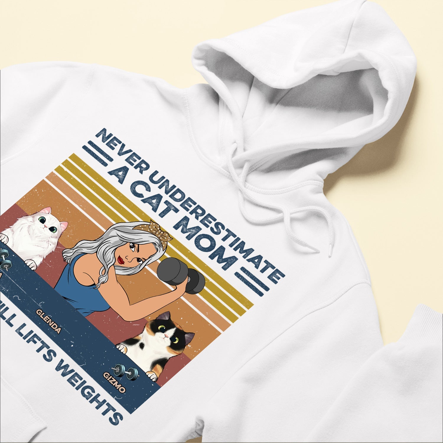 I Like Lifting And My Cats - Personalized Shirt - Birthday Gift For Cat Mom