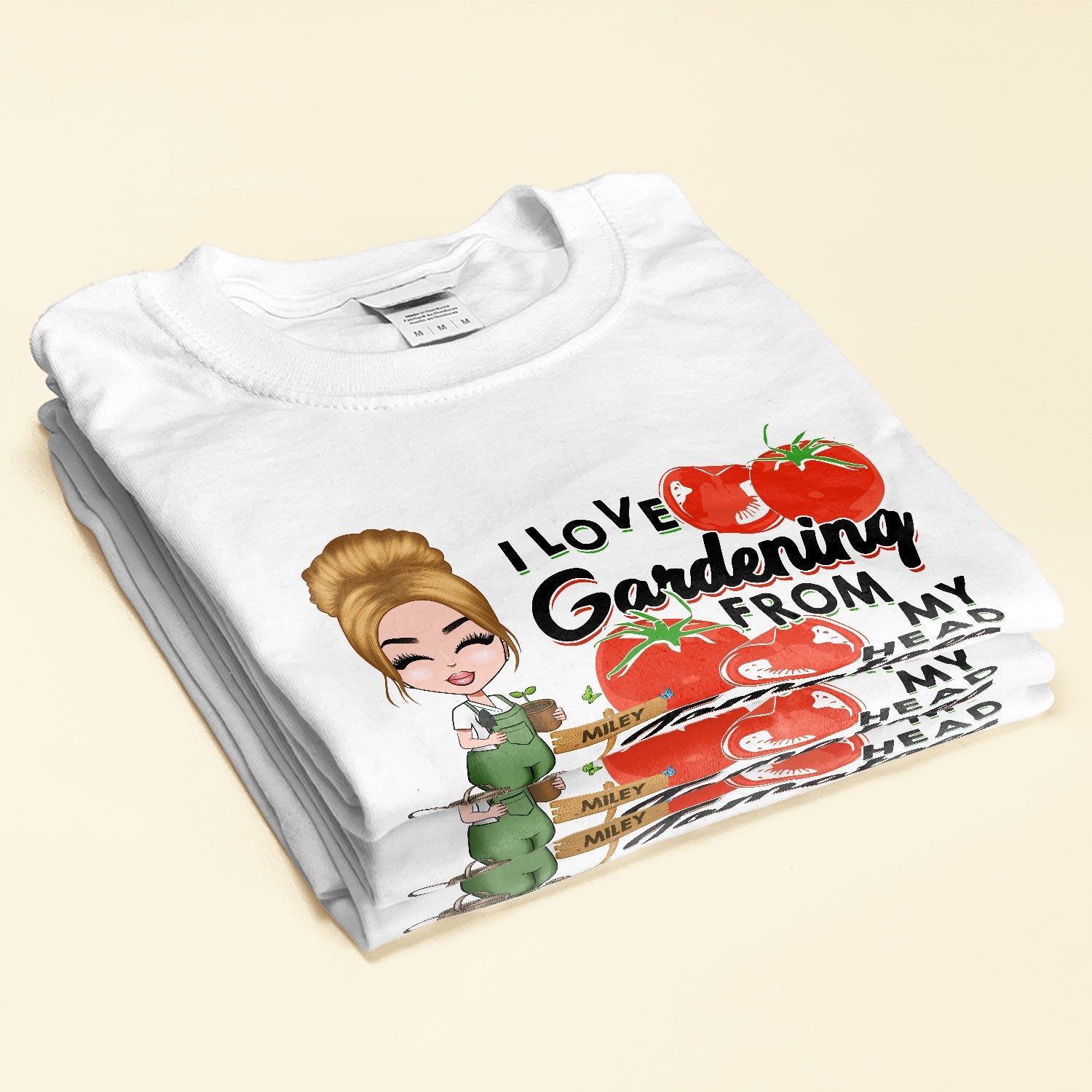 I Love Gardening - Personalized Shirt - Gift For Garden Lover