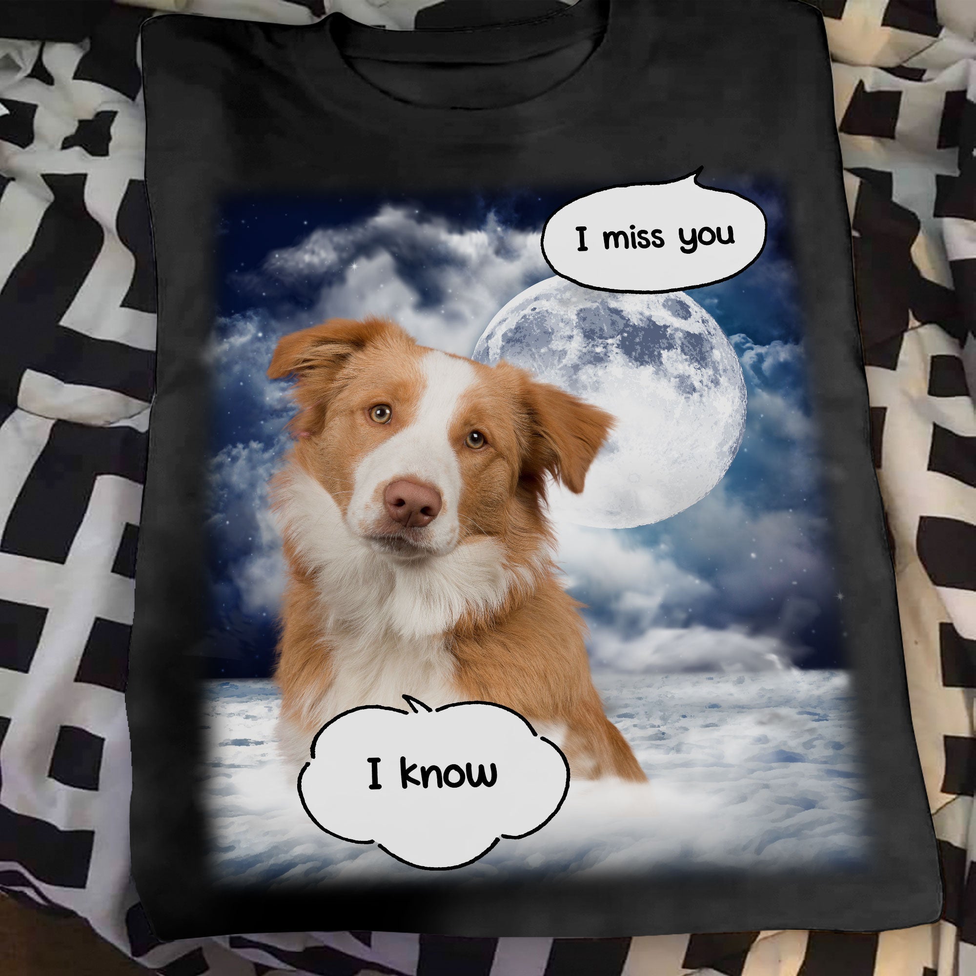 I Miss You Memorial - Personalized Photo Shirt