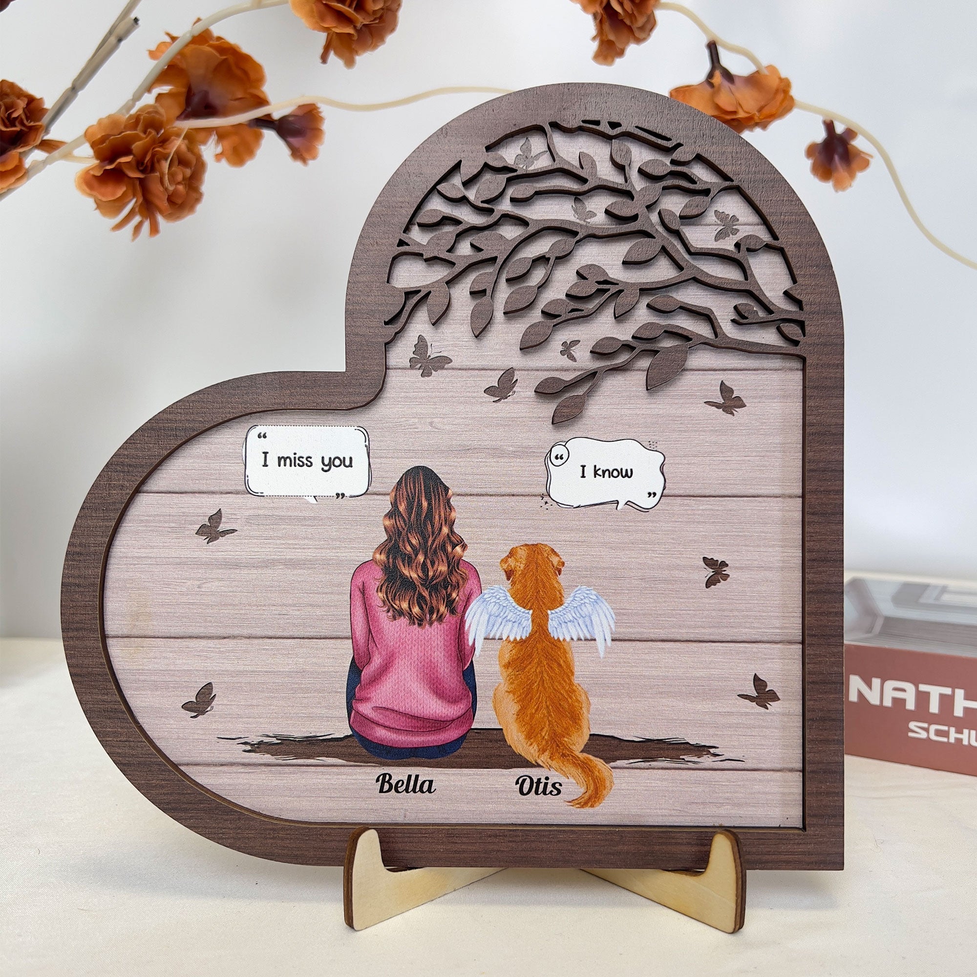 I Still Miss You Pet Memorial - Personalized 2 Layers Wooden Plaque