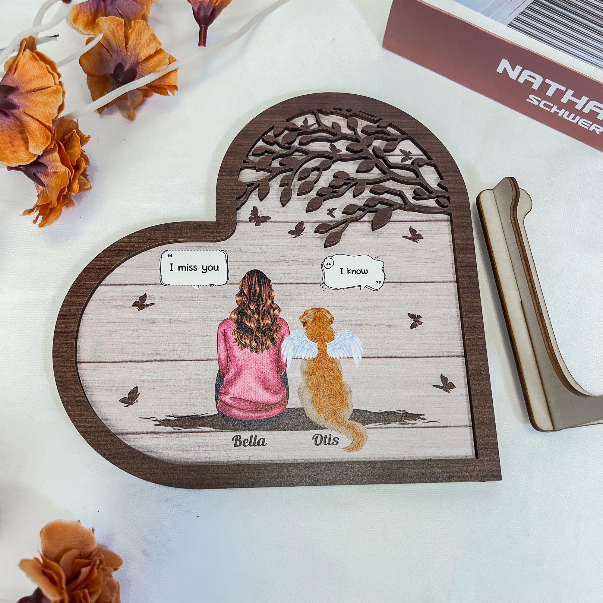 I Still Miss You Pet Memorial - Personalized 2 Layers Wooden Plaque