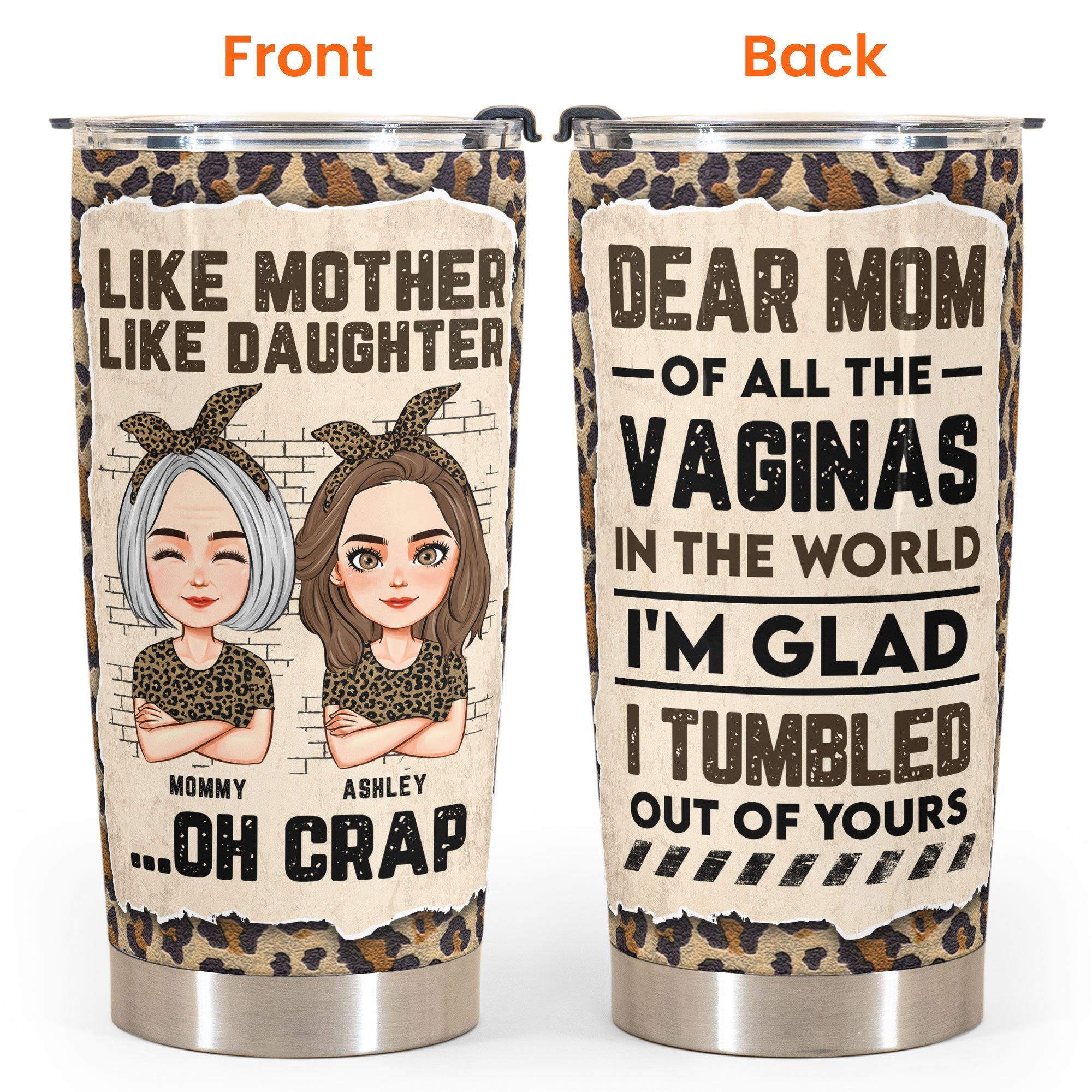 I Tumbled Out Of Yours - Personalized Tumbler Cup