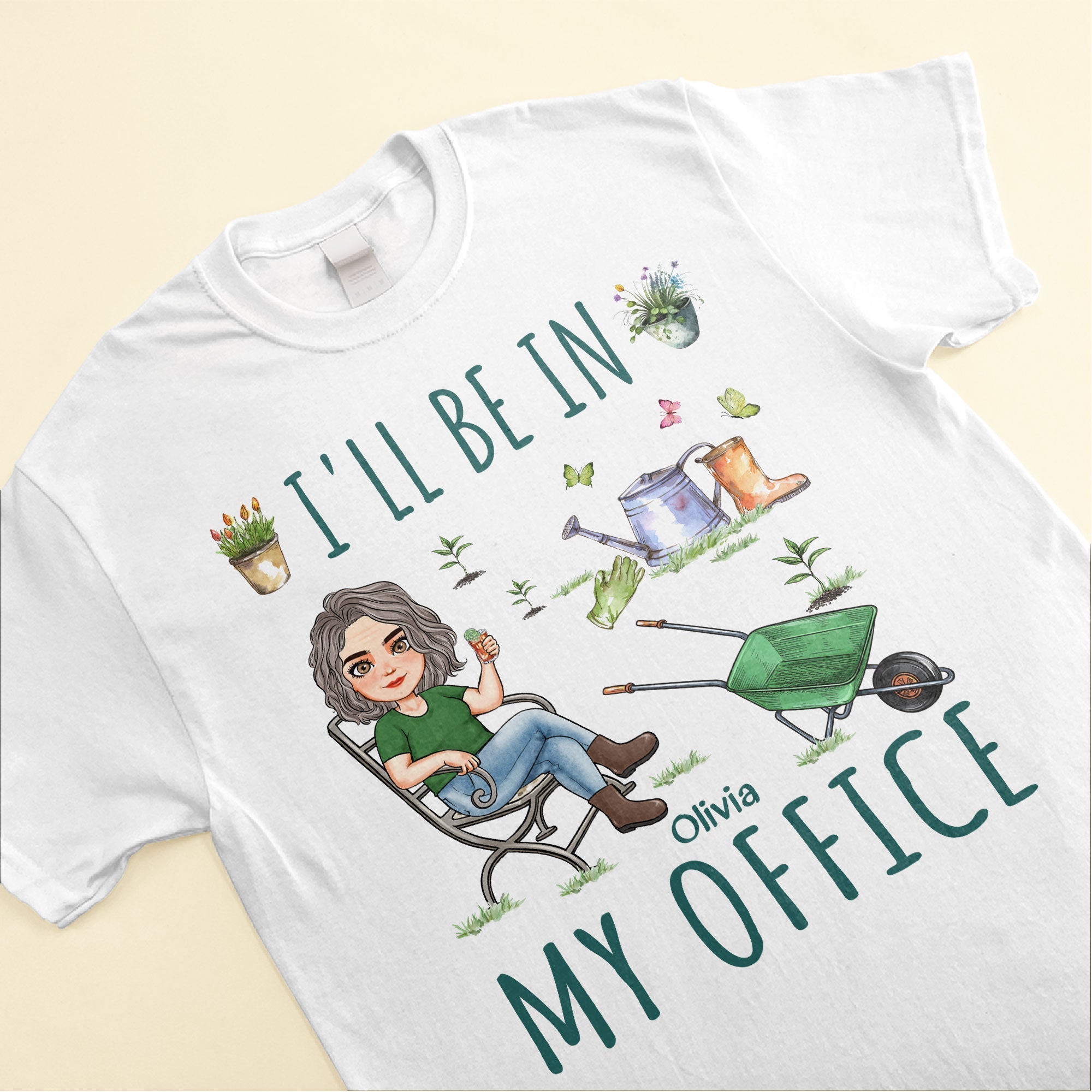 I'll Be In My Office - Personalized Shirt