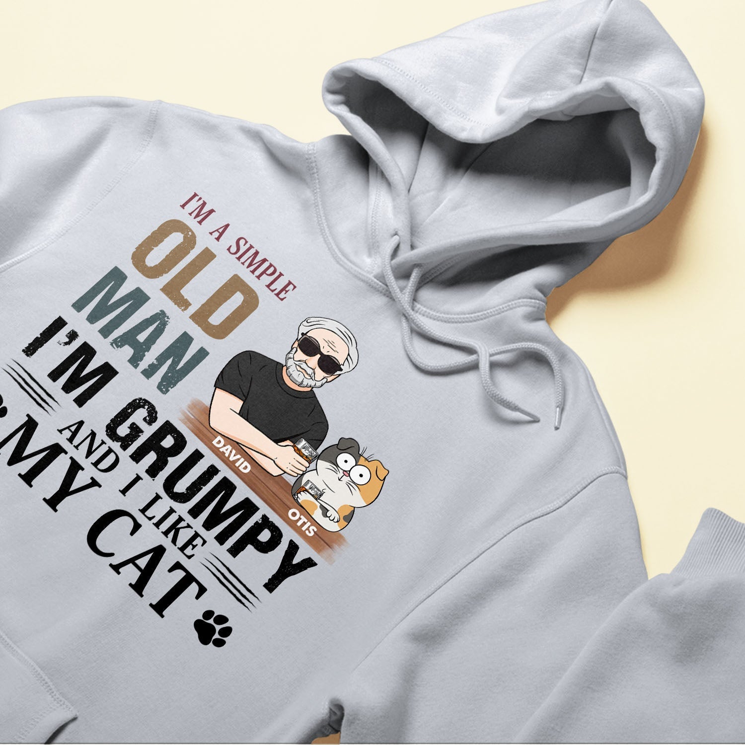 I'm A Simple Old Man - Personalized Shirt