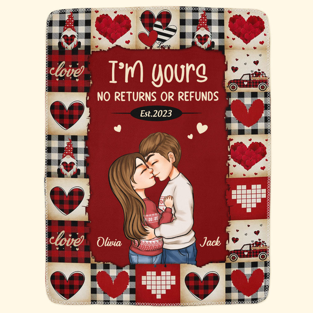 I'm Yours - Personalized Blanket