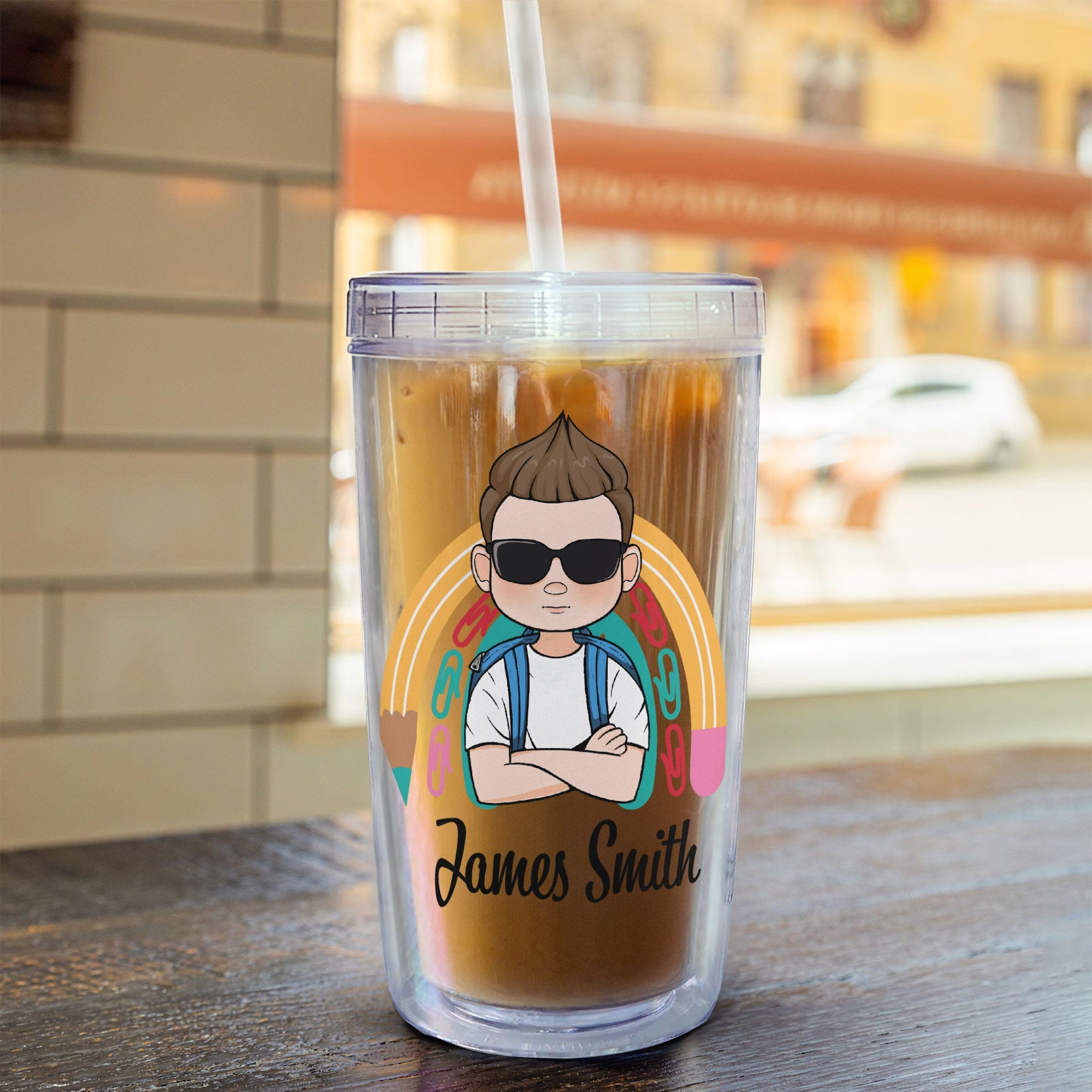 I'm Ready To Crush - Personalized Acrylic Tumbler With Straw