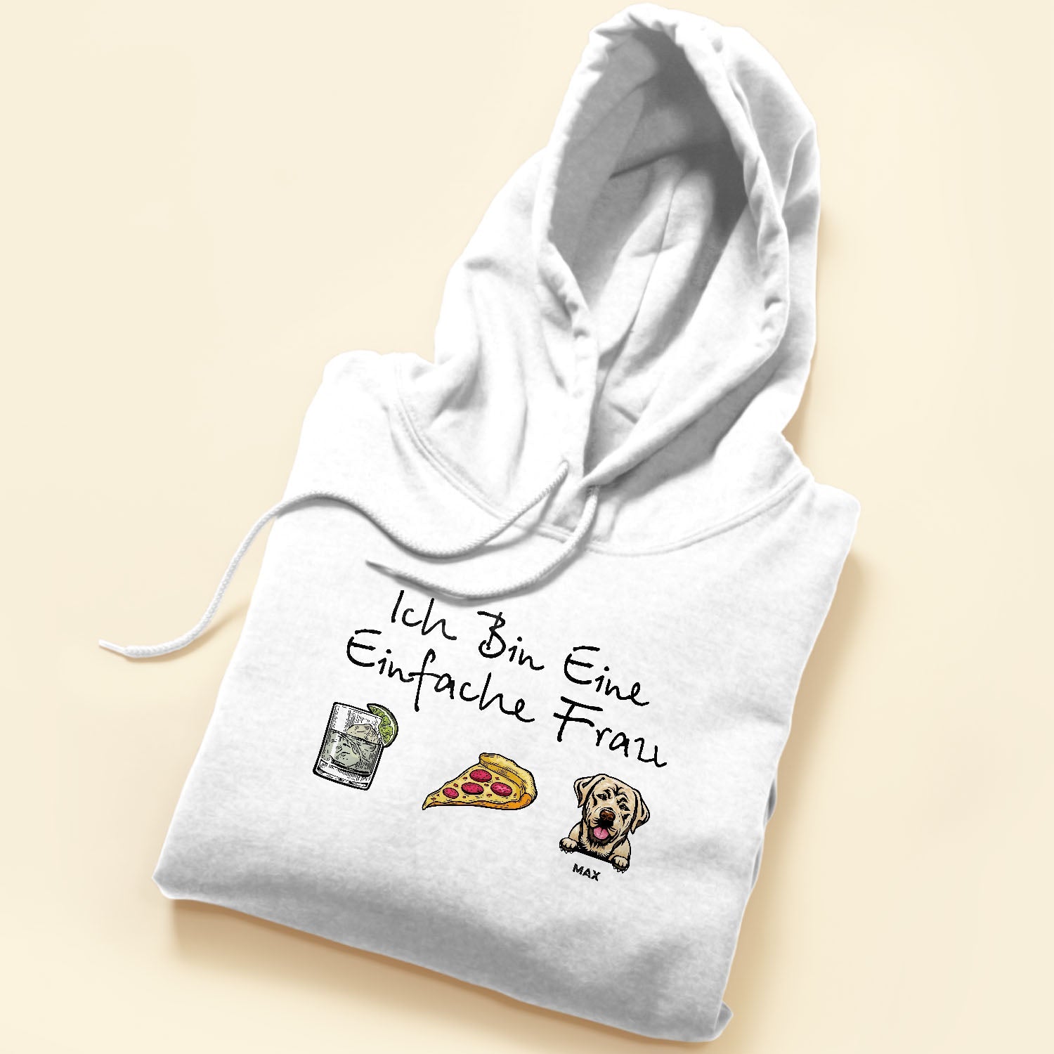 Ich Bin Eine Einfache Frau - Personalized Shirt - Gift For Dog Mom, Dog Lover