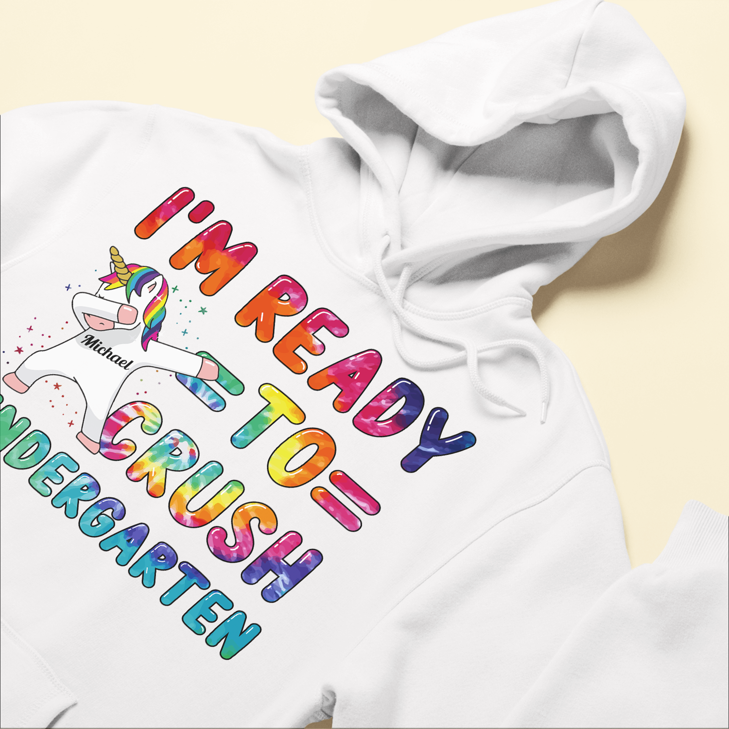 I'm Ready To Crush Kindergarten - Personalized Shirt - Back To School, First Day Of School Gift For Student Kids, Son, Daughter