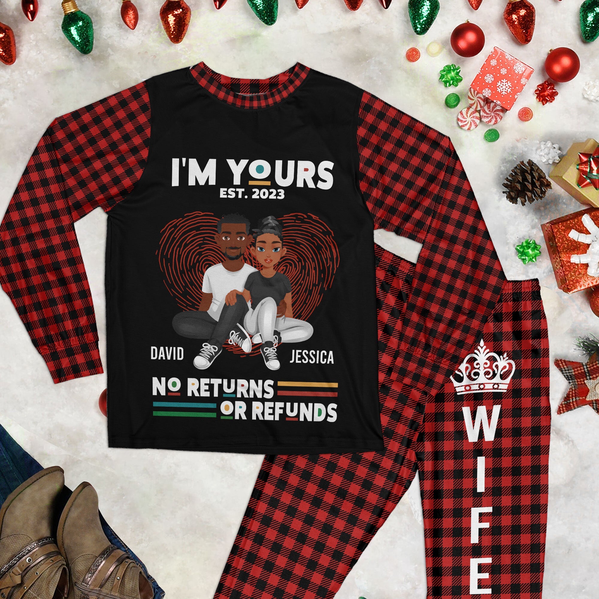 I'm Yours Est - Personalized Pajama Set