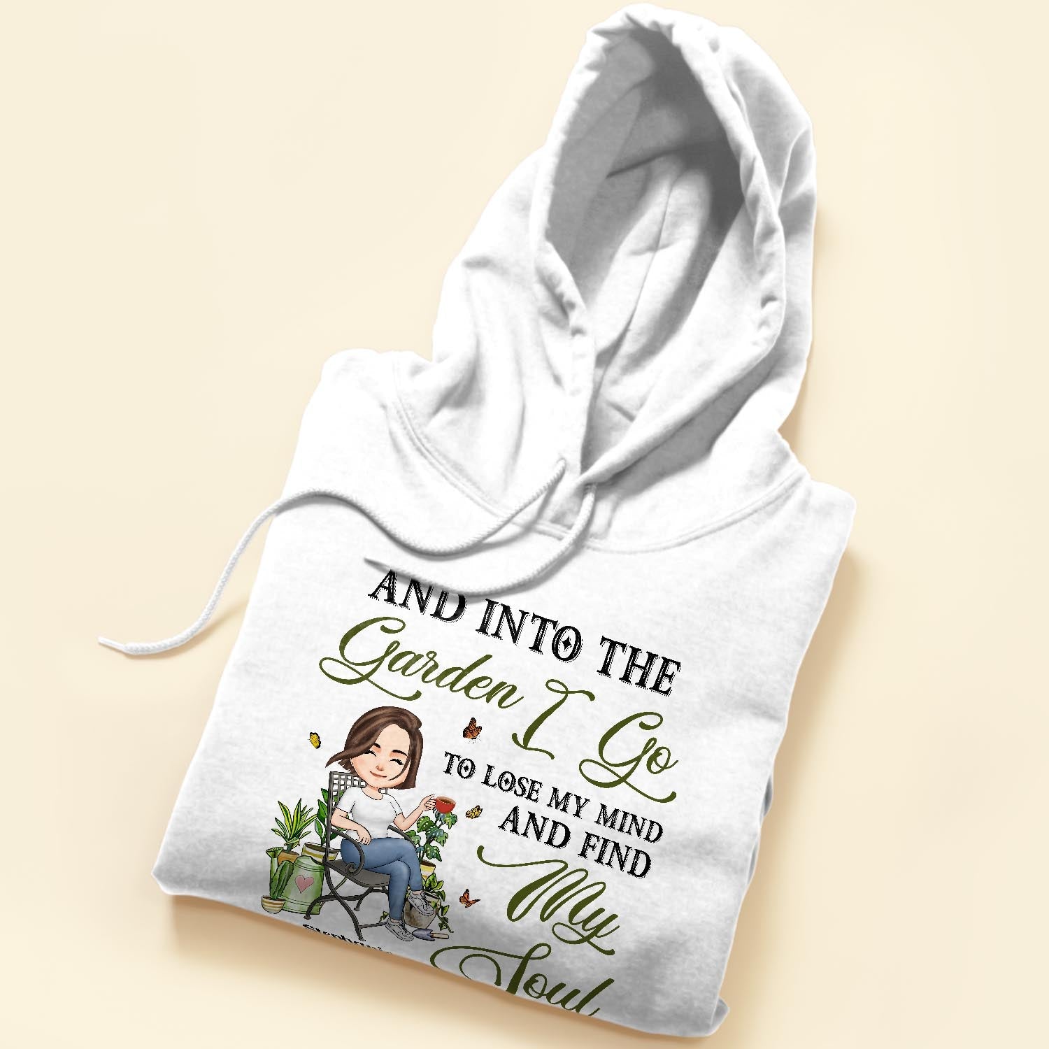 Into The Garden I Go To Lose My Mind - Personalized Shirt - Birthday, Funny Gift For Her, Woman, Girl, Gardening Lover