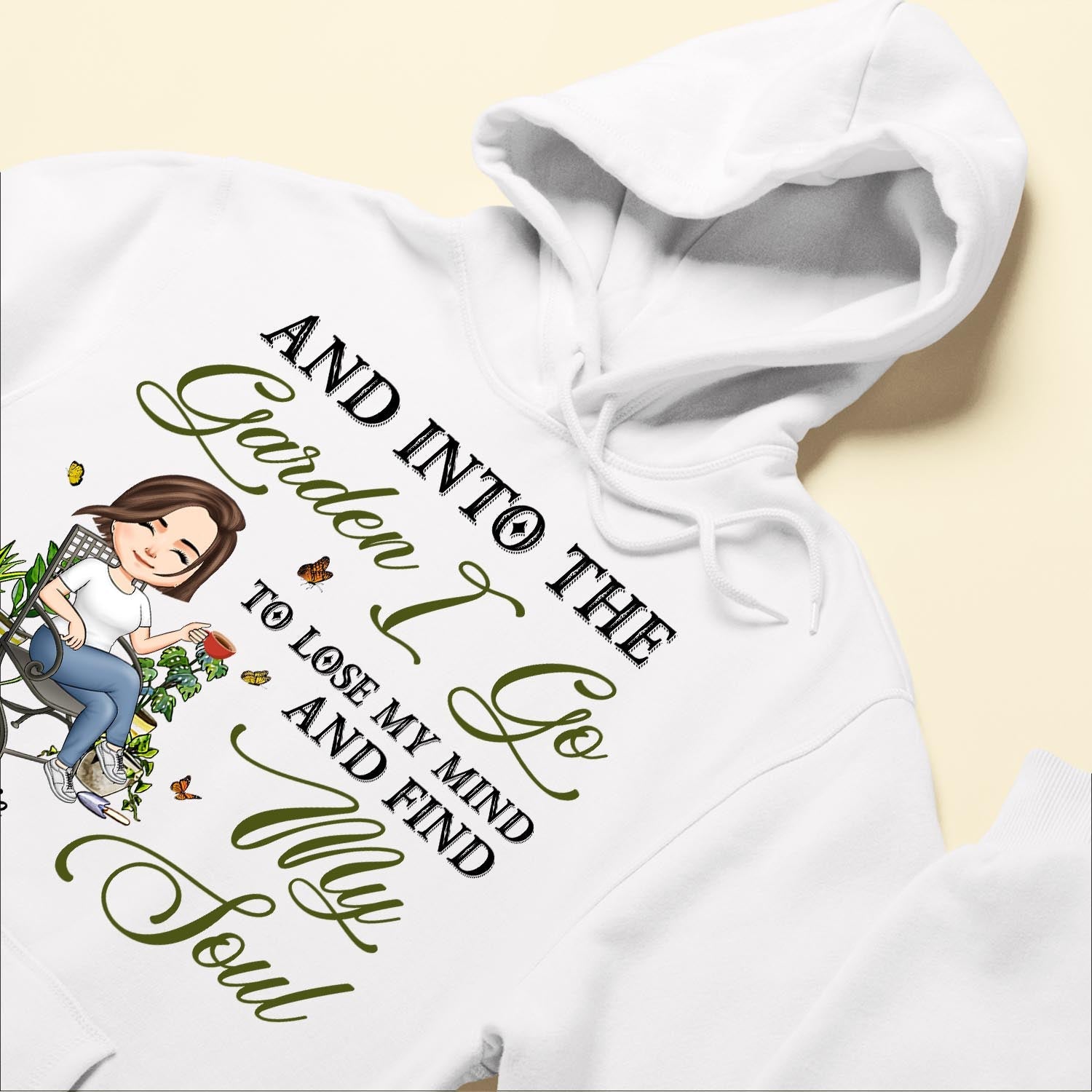 Into The Garden I Go To Lose My Mind - Personalized Shirt - Birthday, Funny Gift For Her, Woman, Girl, Gardening Lover