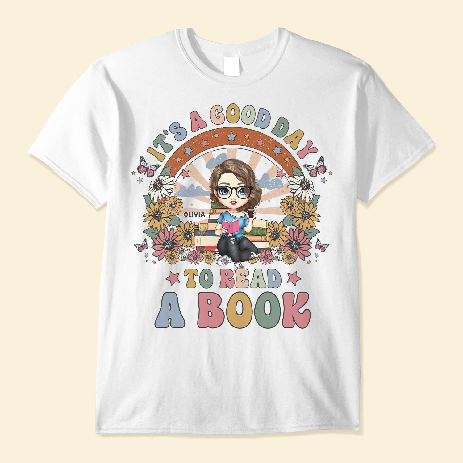 It's A Good Day To Read A Book - Personalized Shirt - Birthday, Loving Gift For Book Lovers, Reading Lovers, Bookworms