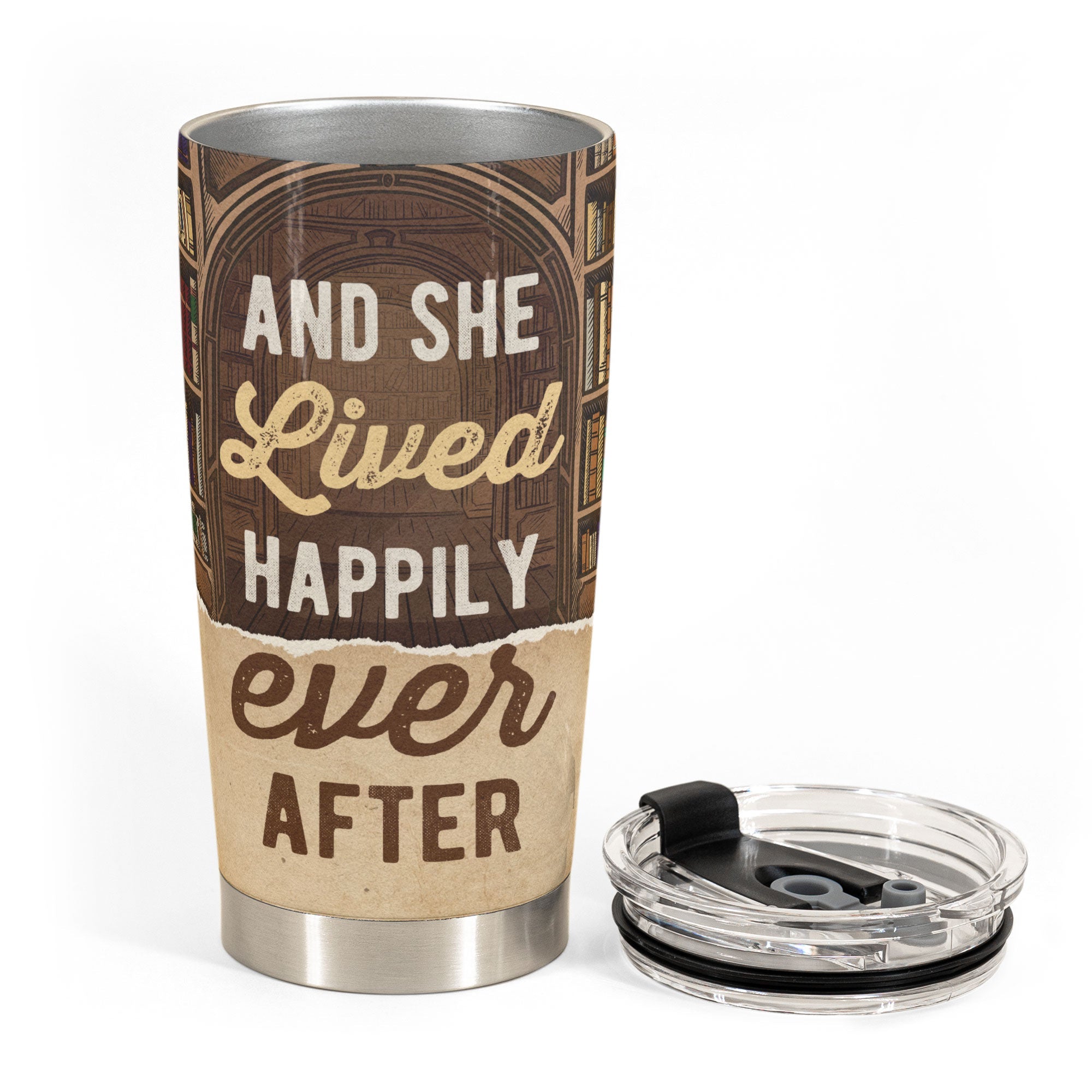 Just A Woman Who Loves Books Ver 2 - Personalized Tumbler Cup - Birthday Gift For Book Lovers - Chibi Girls