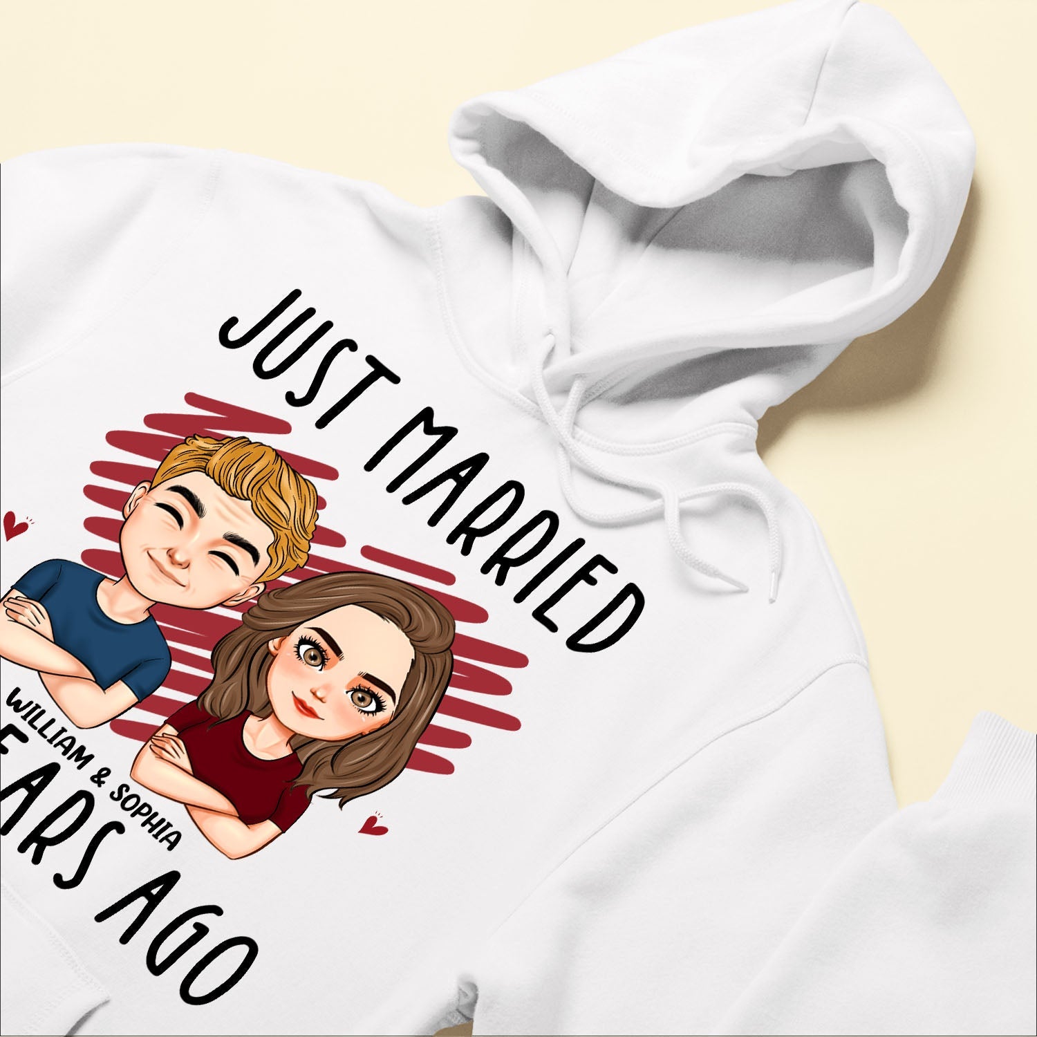 Just Married - Personalized Shirt