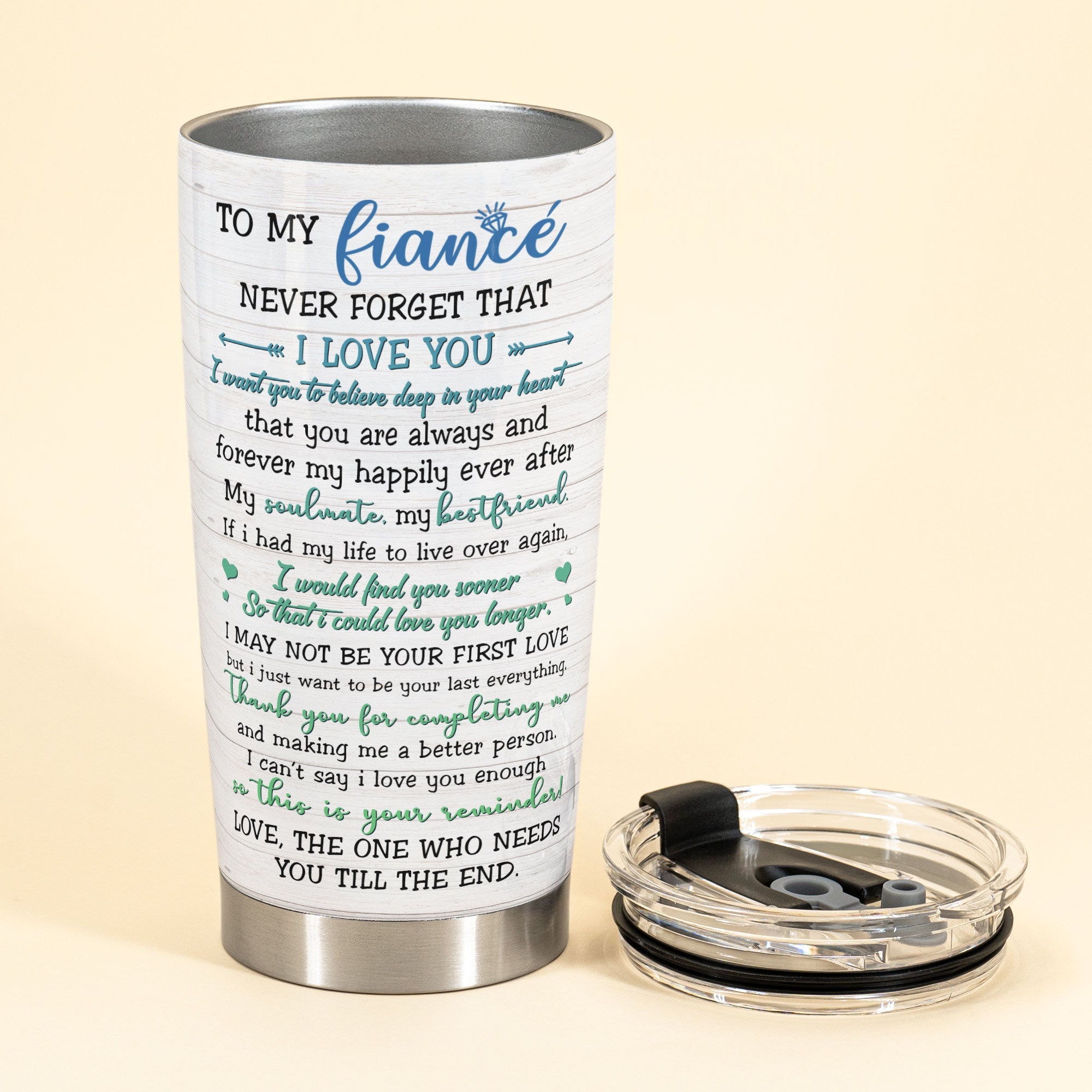 Just Want To Be Your Last Everything - Personalized Tumbler Cup