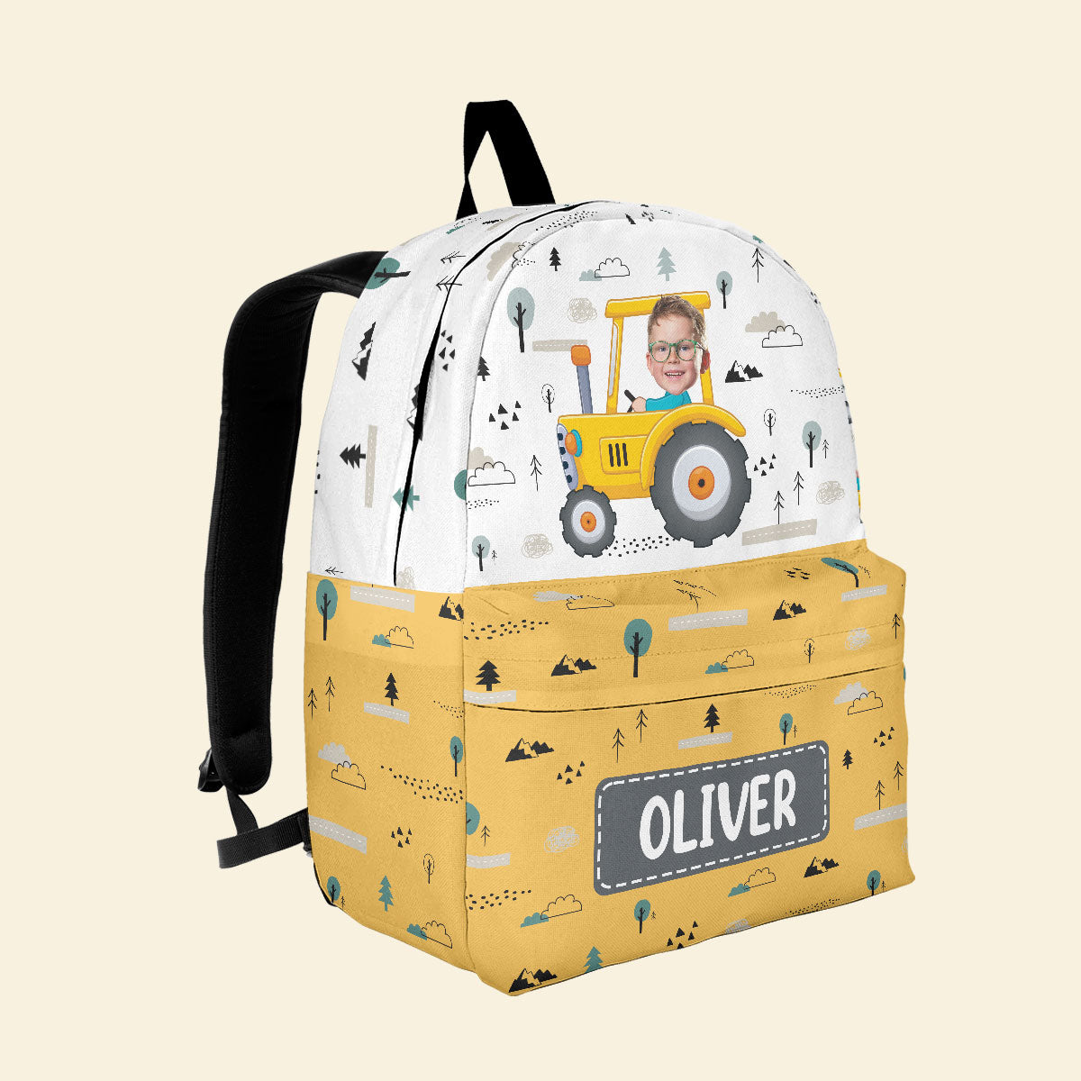 Kids Riding Vehicle - Personalized Photo Backpack