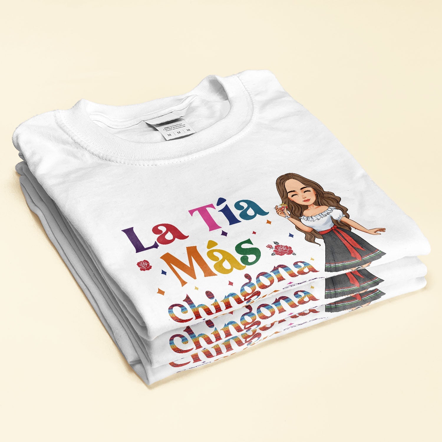 La T??a M?­s Chingona - Camisa Personalizada