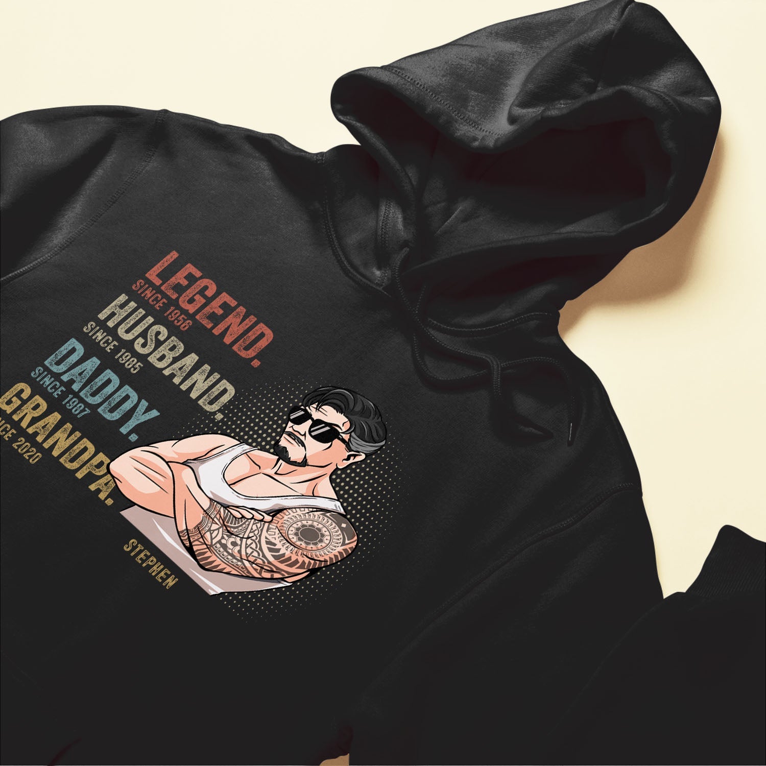 Legend Husband Daddy Since - Personalized Shirt