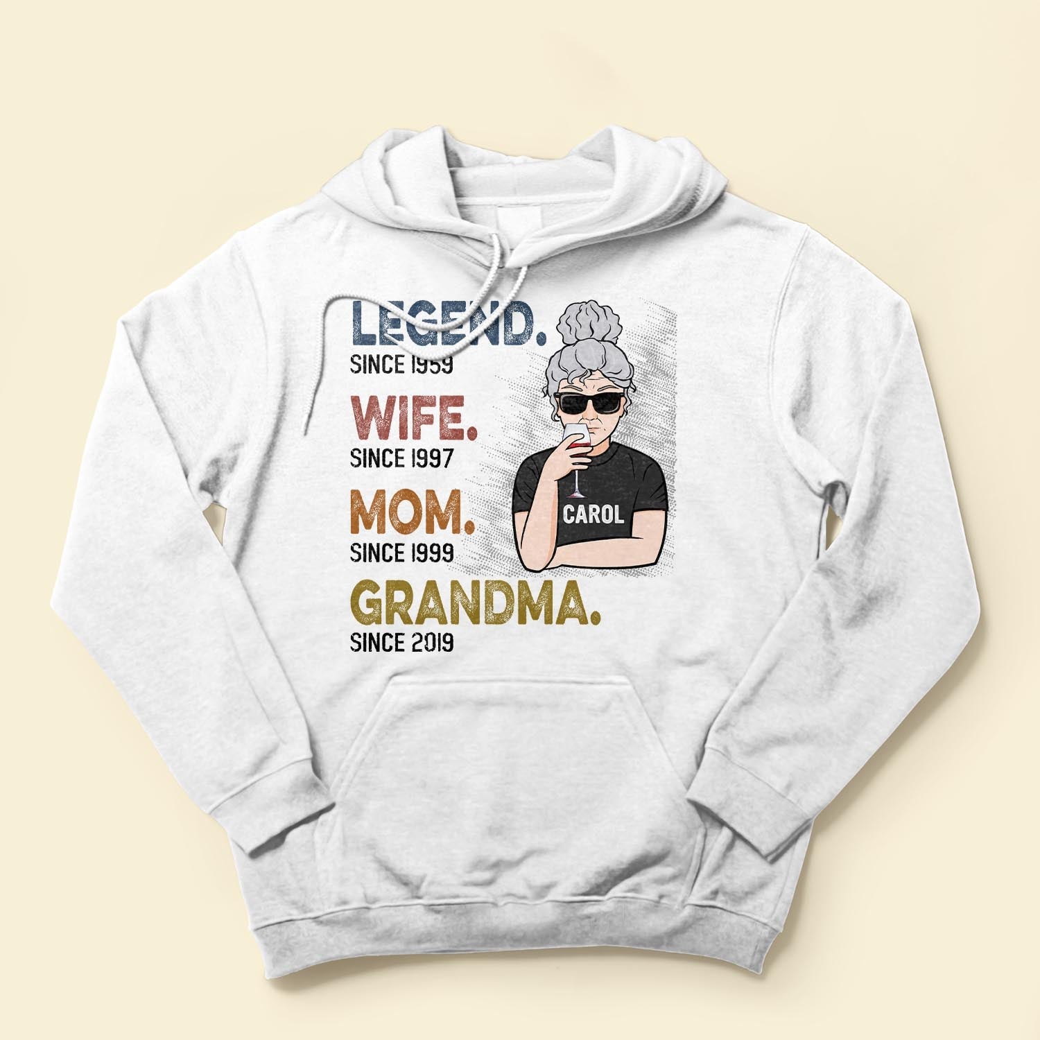 Legend Wife Mom Grandma - Personalized Shirt - Birthday, Mother's Day Gift For Grandma, Nana