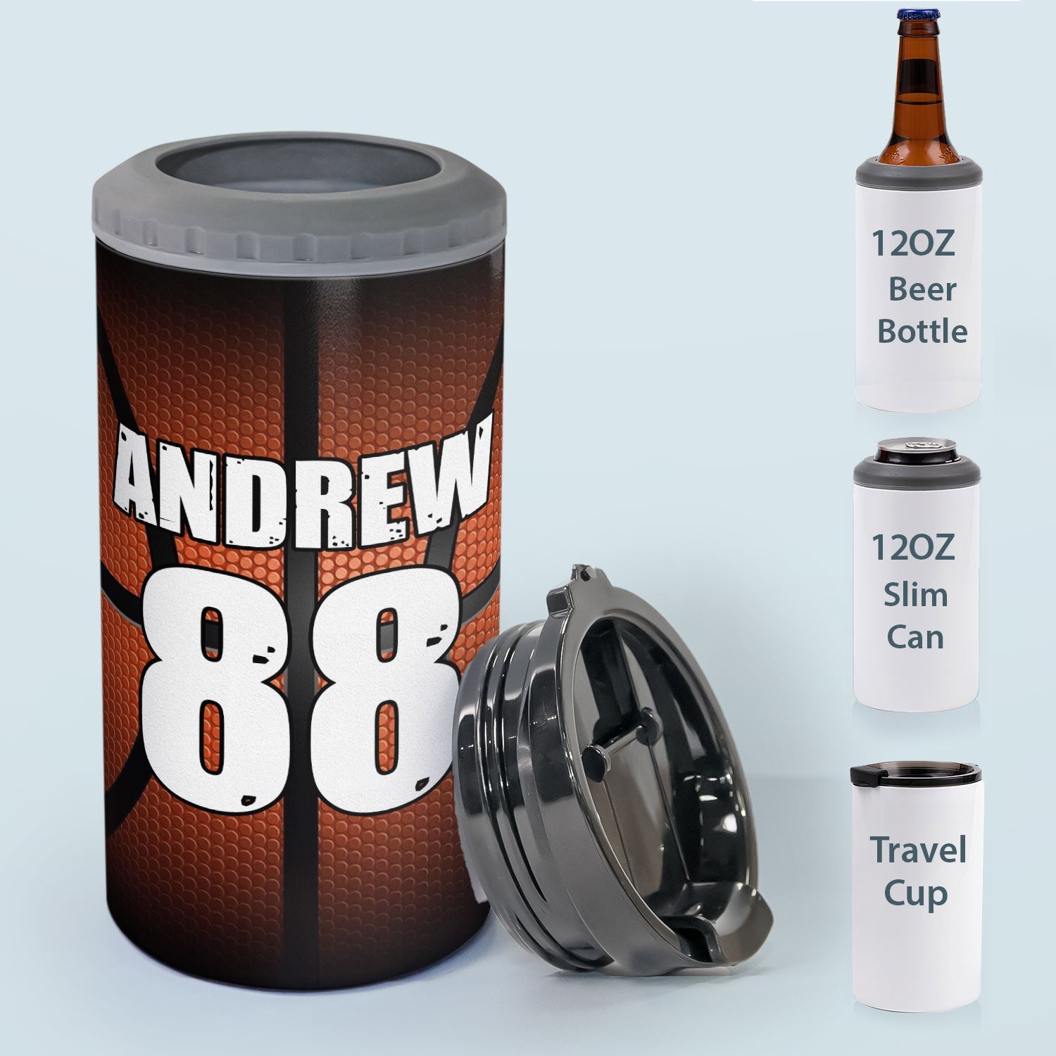 Let The Madness Begin - Personalized Can Cooler