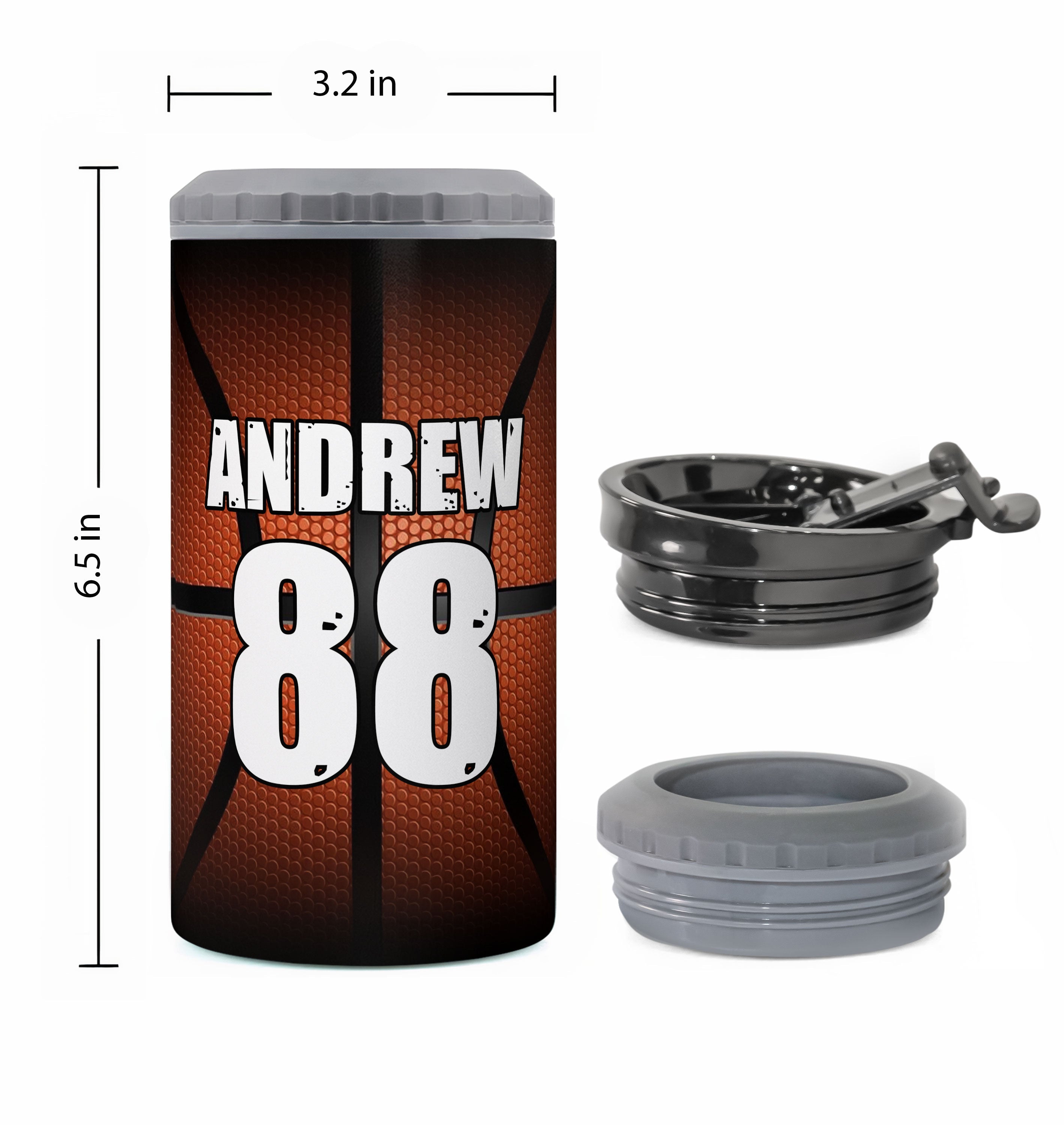 Let The Madness Begin - Personalized Can Cooler