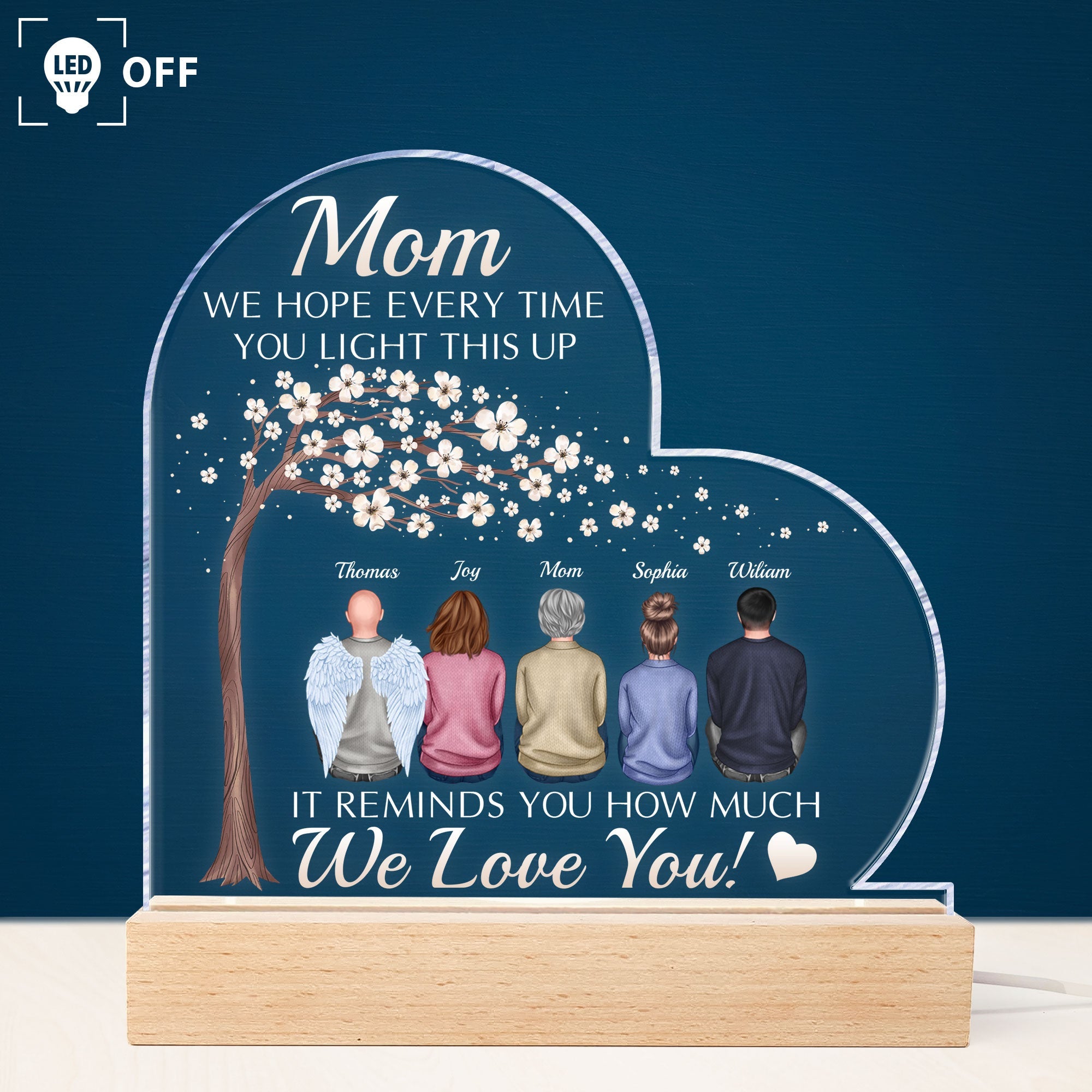 Light This Up You'll Know How Much We Love You - Personalized LED Light