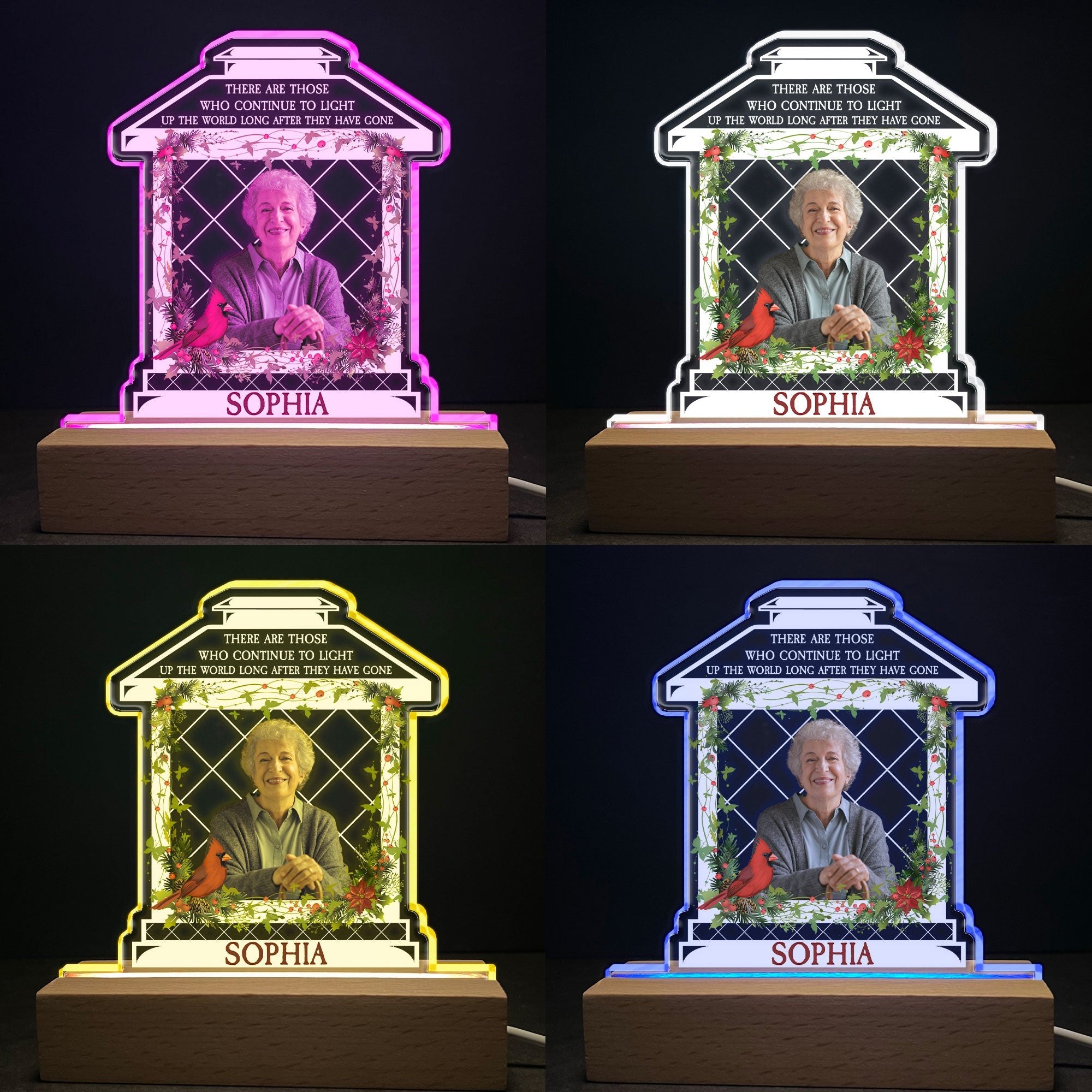 Light Up The World - Personalized Photo LED Light