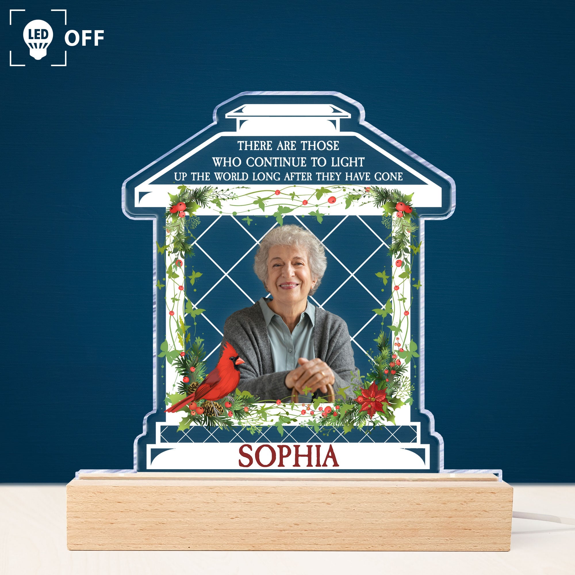 Light Up The World - Personalized Photo LED Light