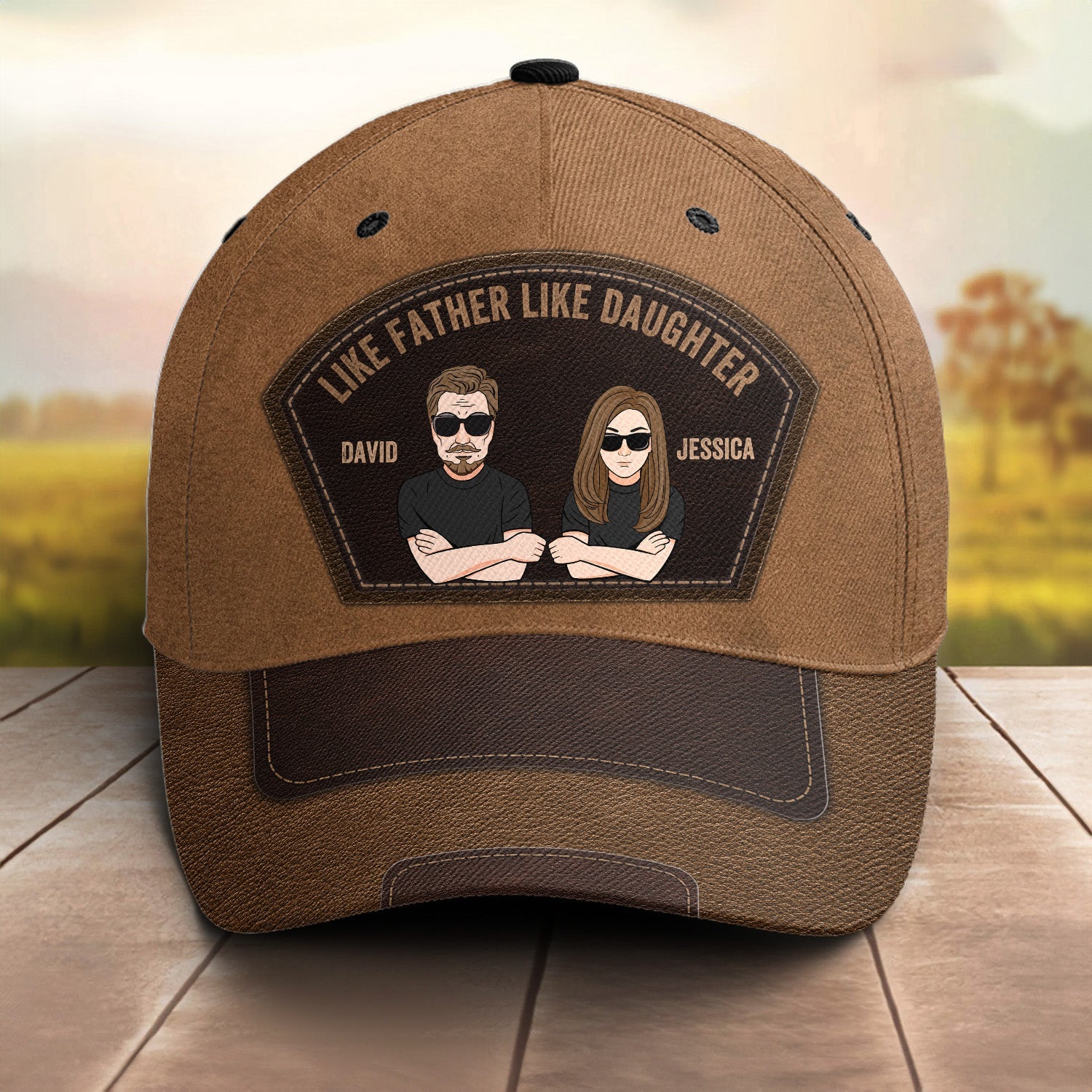 Like Father Like Children - Personalized Classic Cap