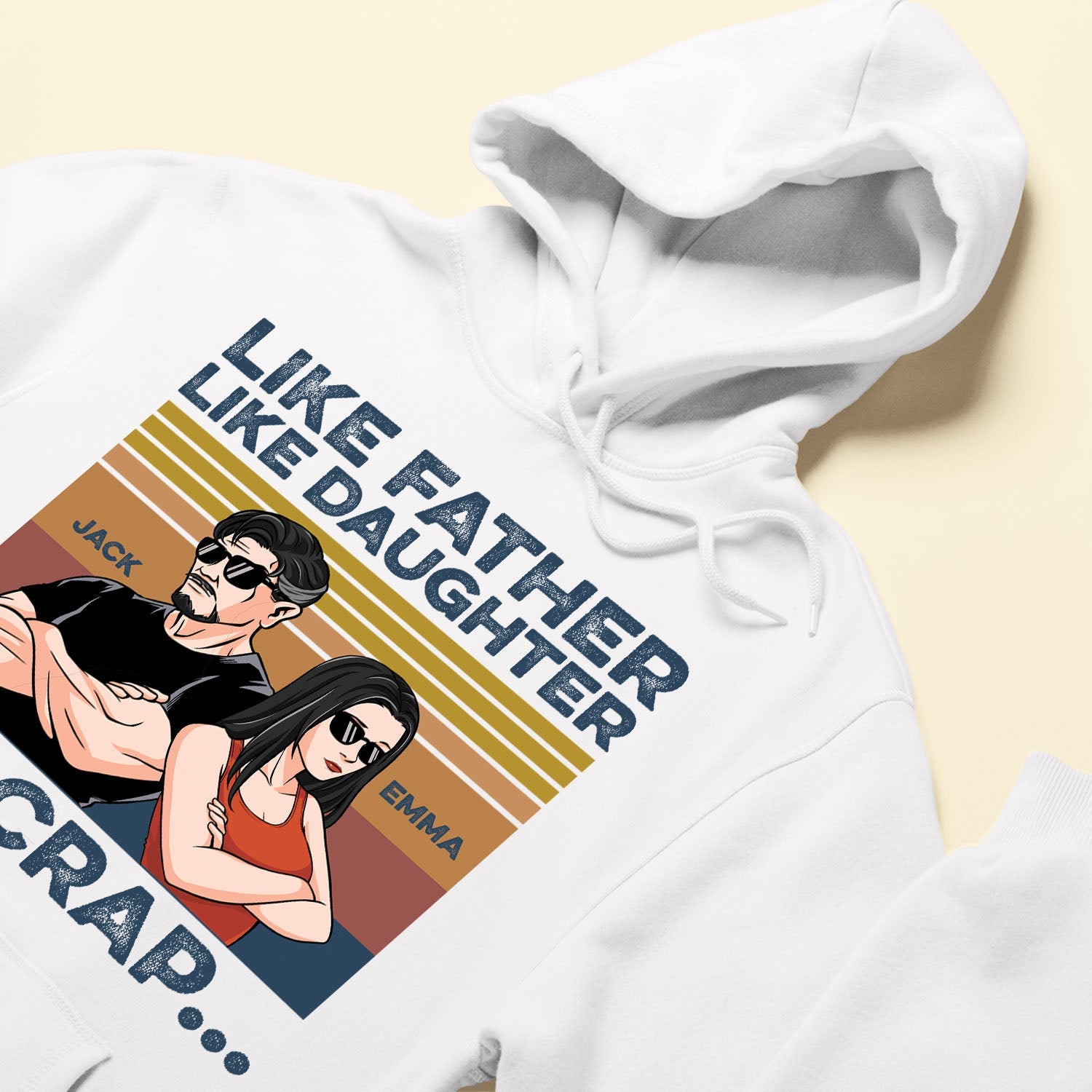 Like Father Like Daughter - Personalized Shirt