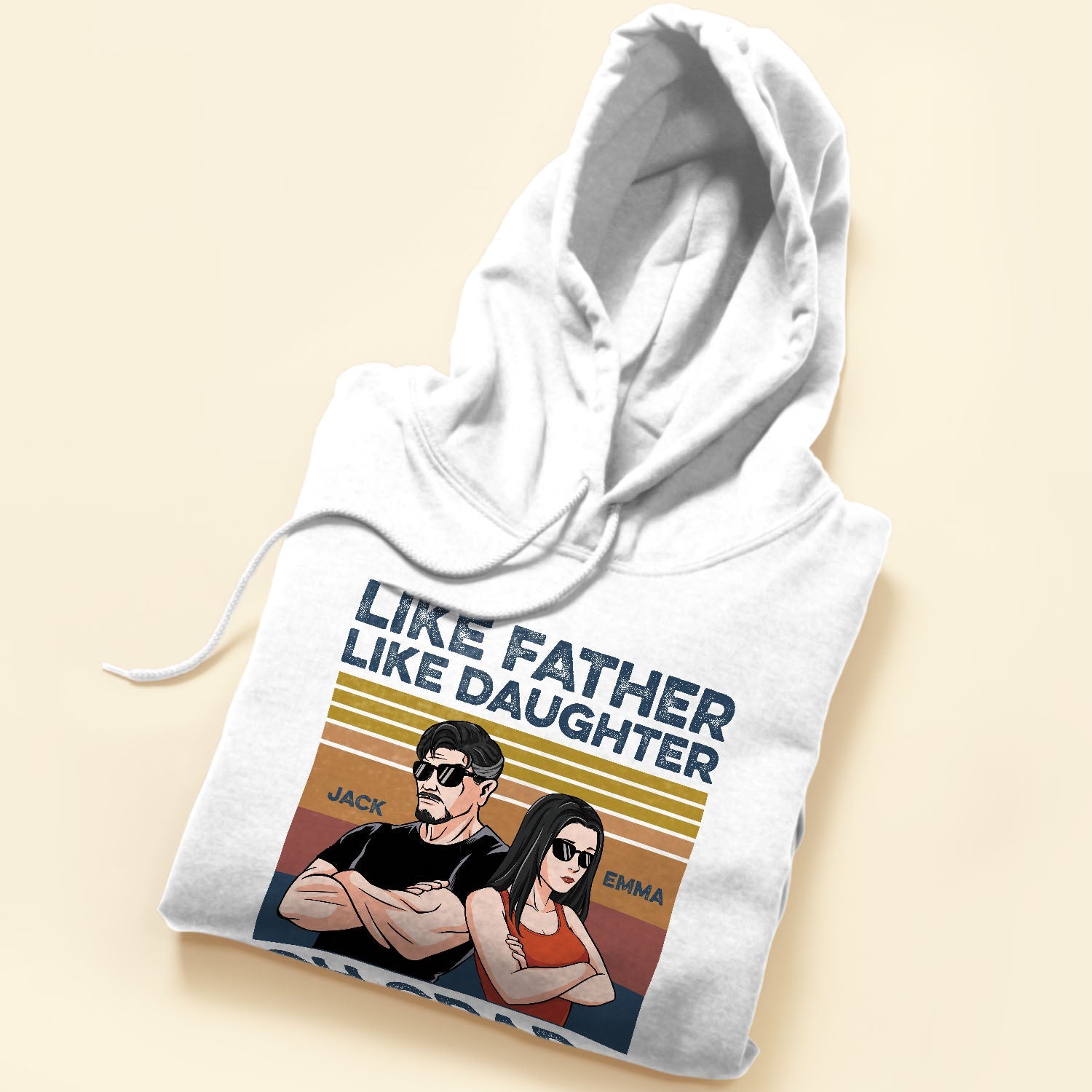 Like Father Like Daughter - Personalized Shirt