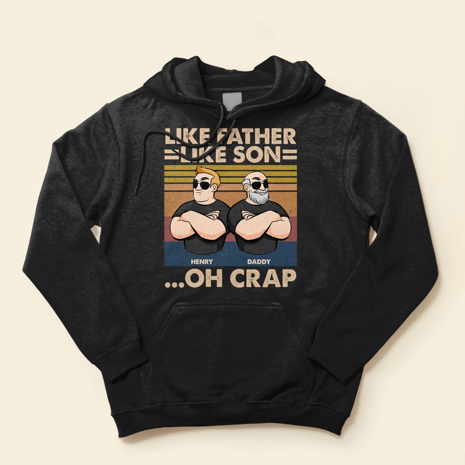 Like Father Like Son - Father & Sons - Personalized Shirt