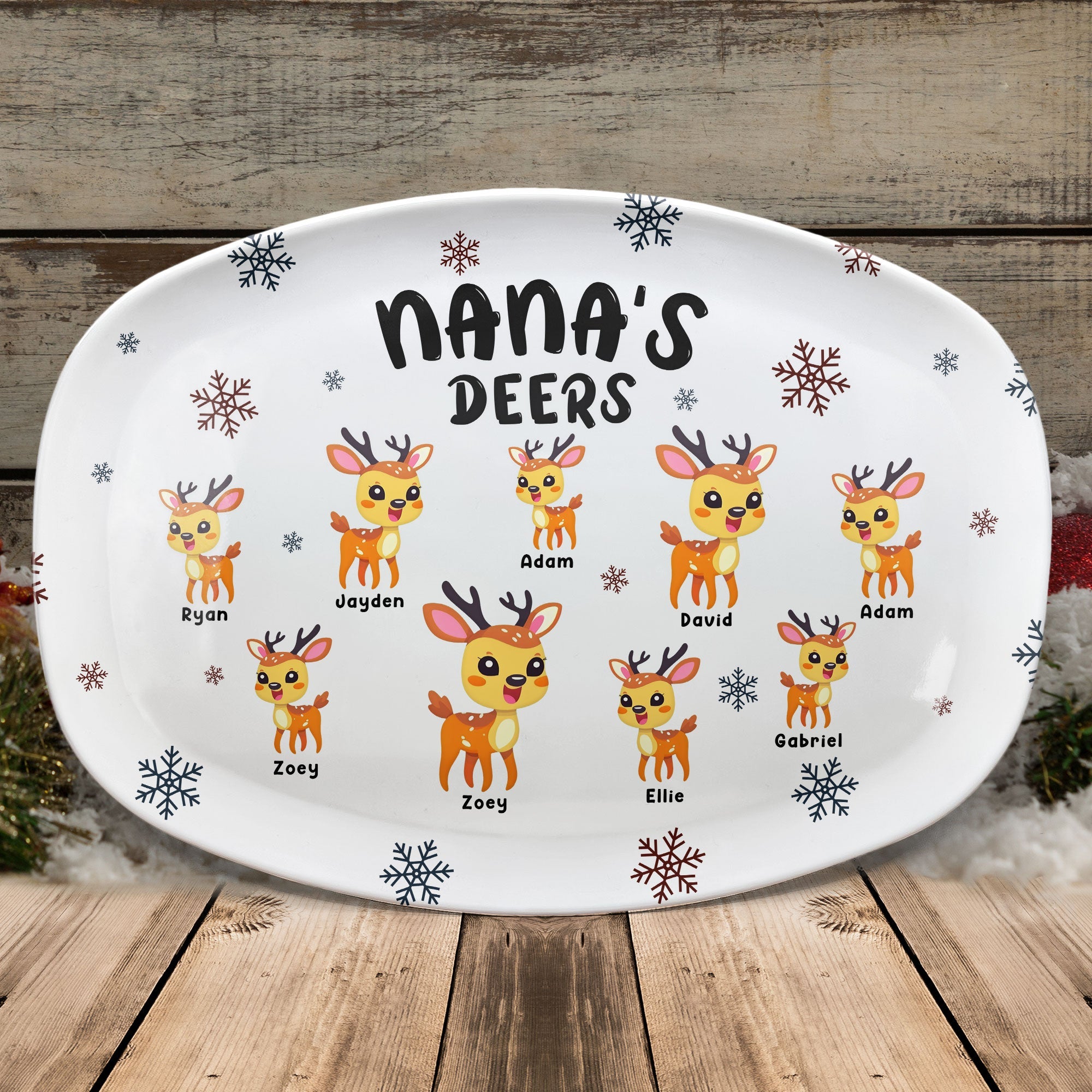 Little Deers - Personalized Platter