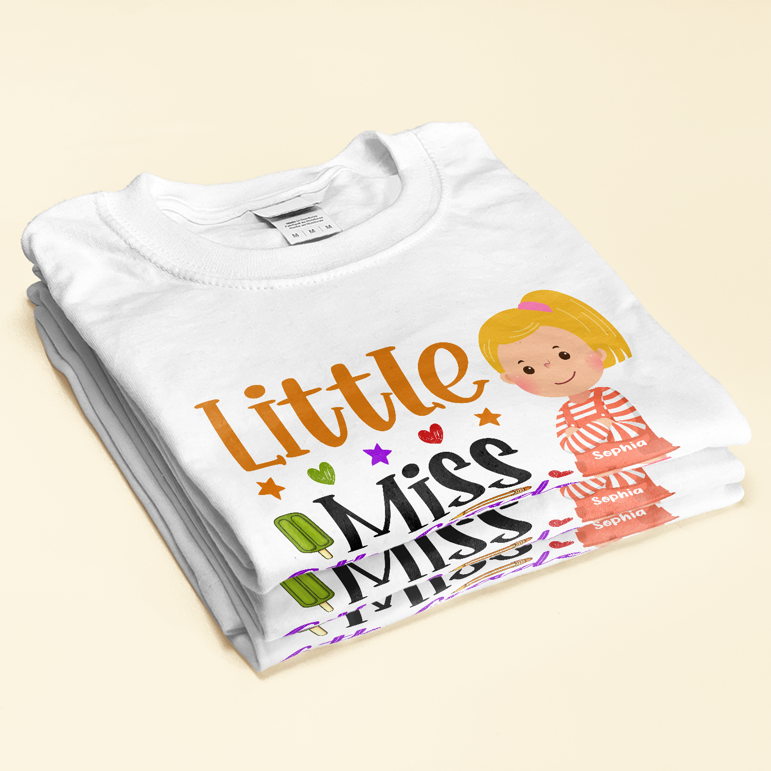 Little Miss/Mister School - Personalized Shirt - Back To SchoolGift For Student Kids, Son, Daughter