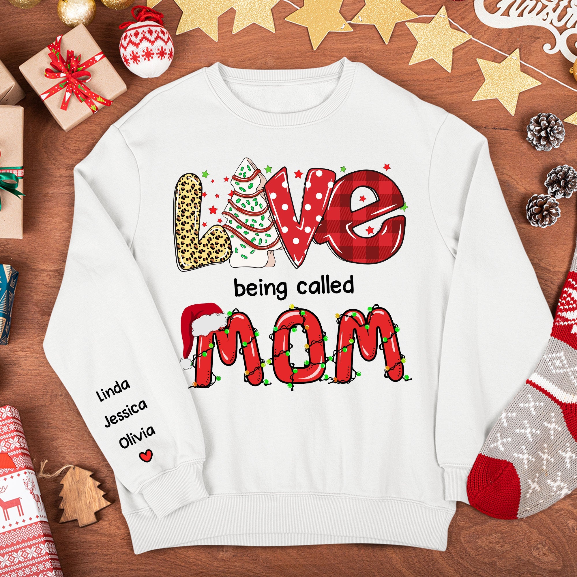 Love Being Called Nana - Personalized Sweatshirt