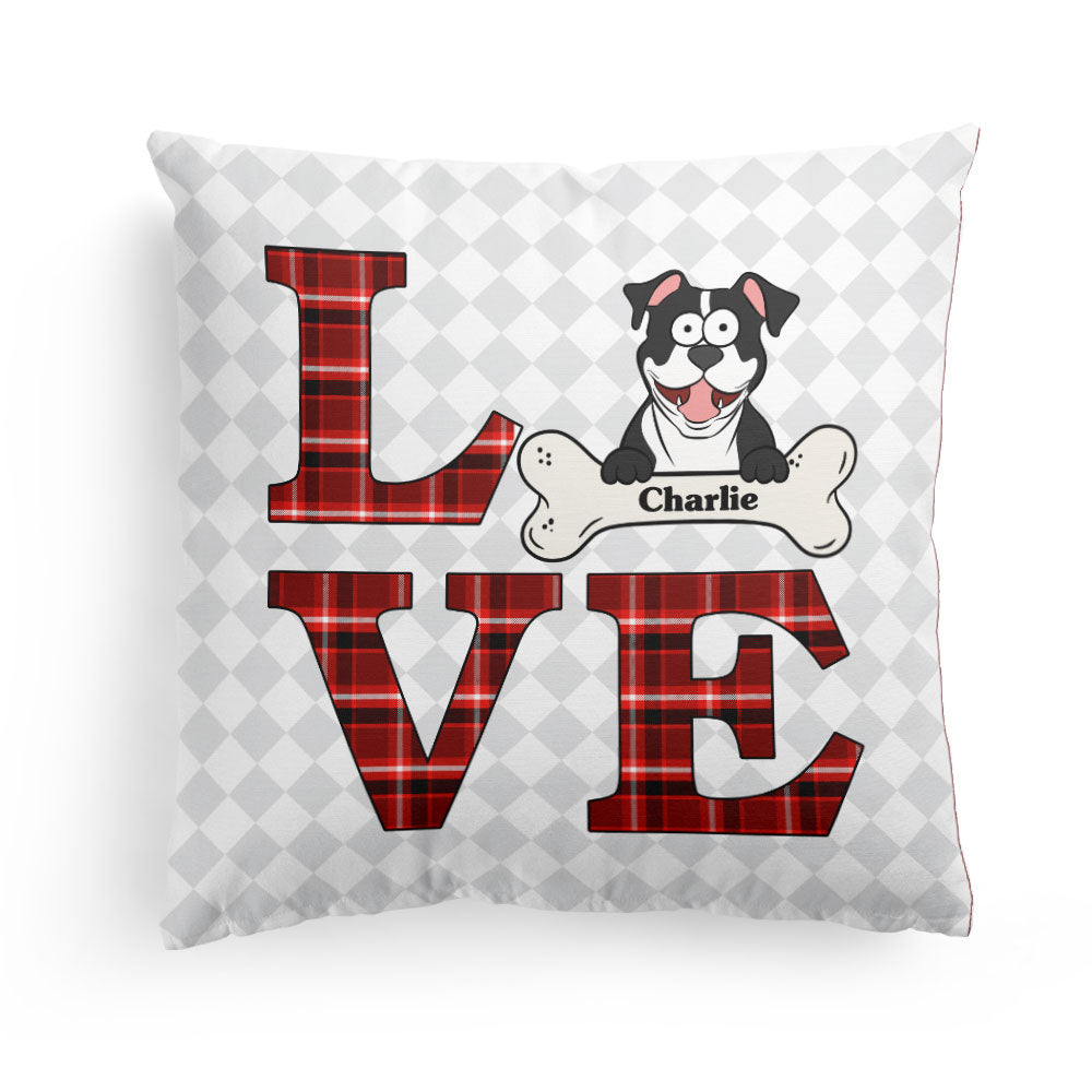 Love Dog - Personalized Pillow