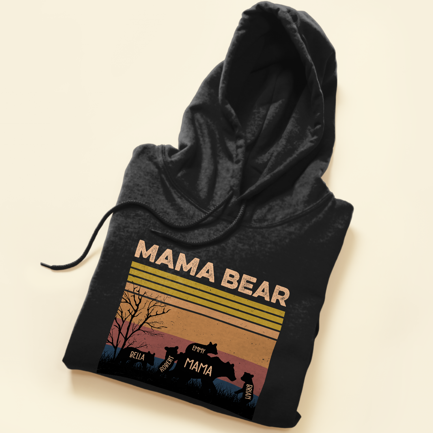 Mama Bear - Personalized Shirt - Birthday, Mother's Day Gift For Mom, Mother, Mama