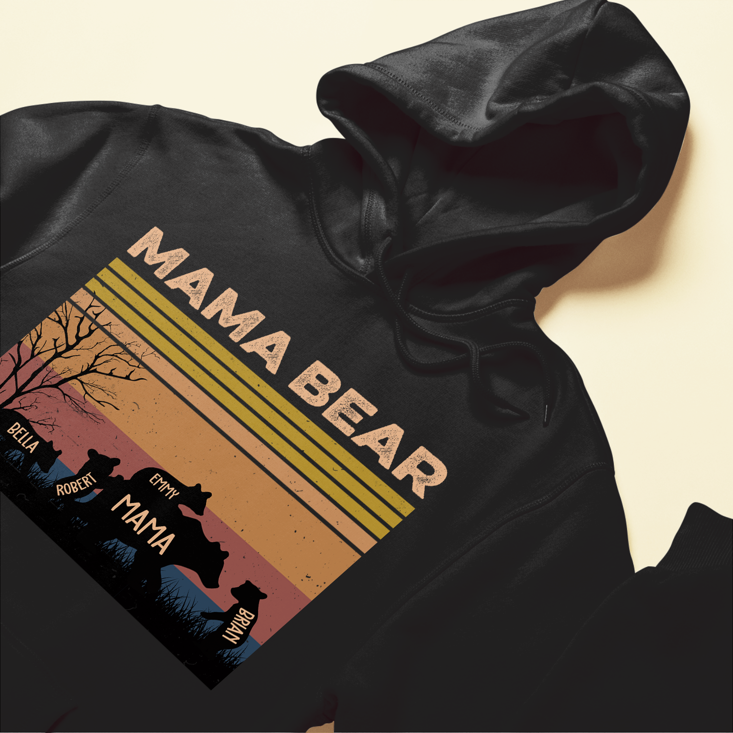 Mama Bear - Personalized Shirt - Birthday, Mother's Day Gift For Mom, Mother, Mama